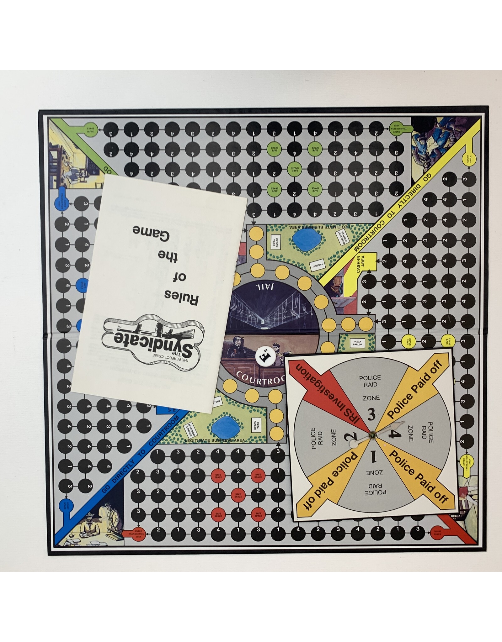 Tri-Ascend The Syndicate used board game (1986) (F)