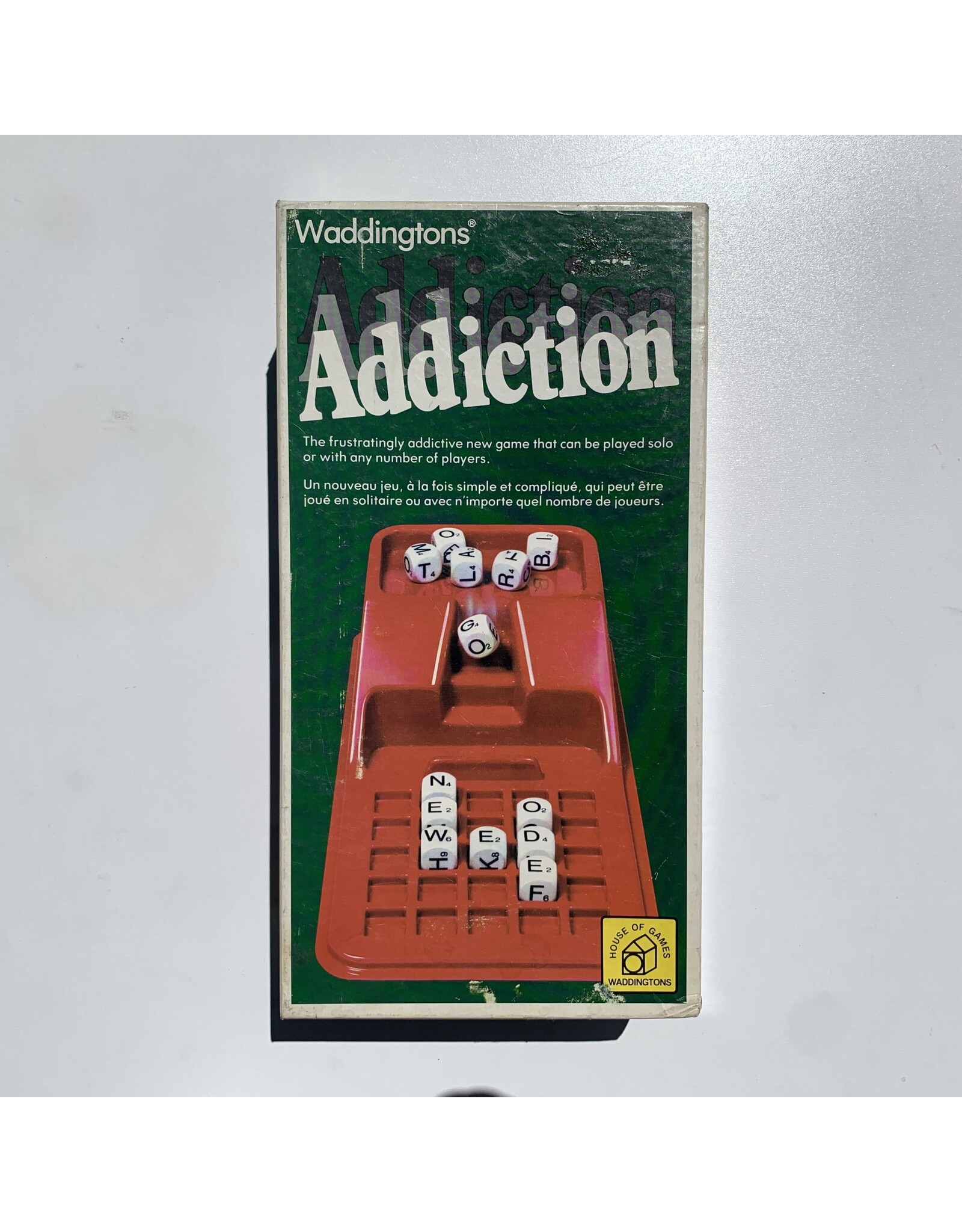 Waddingtons Addiction Used board game (1978)