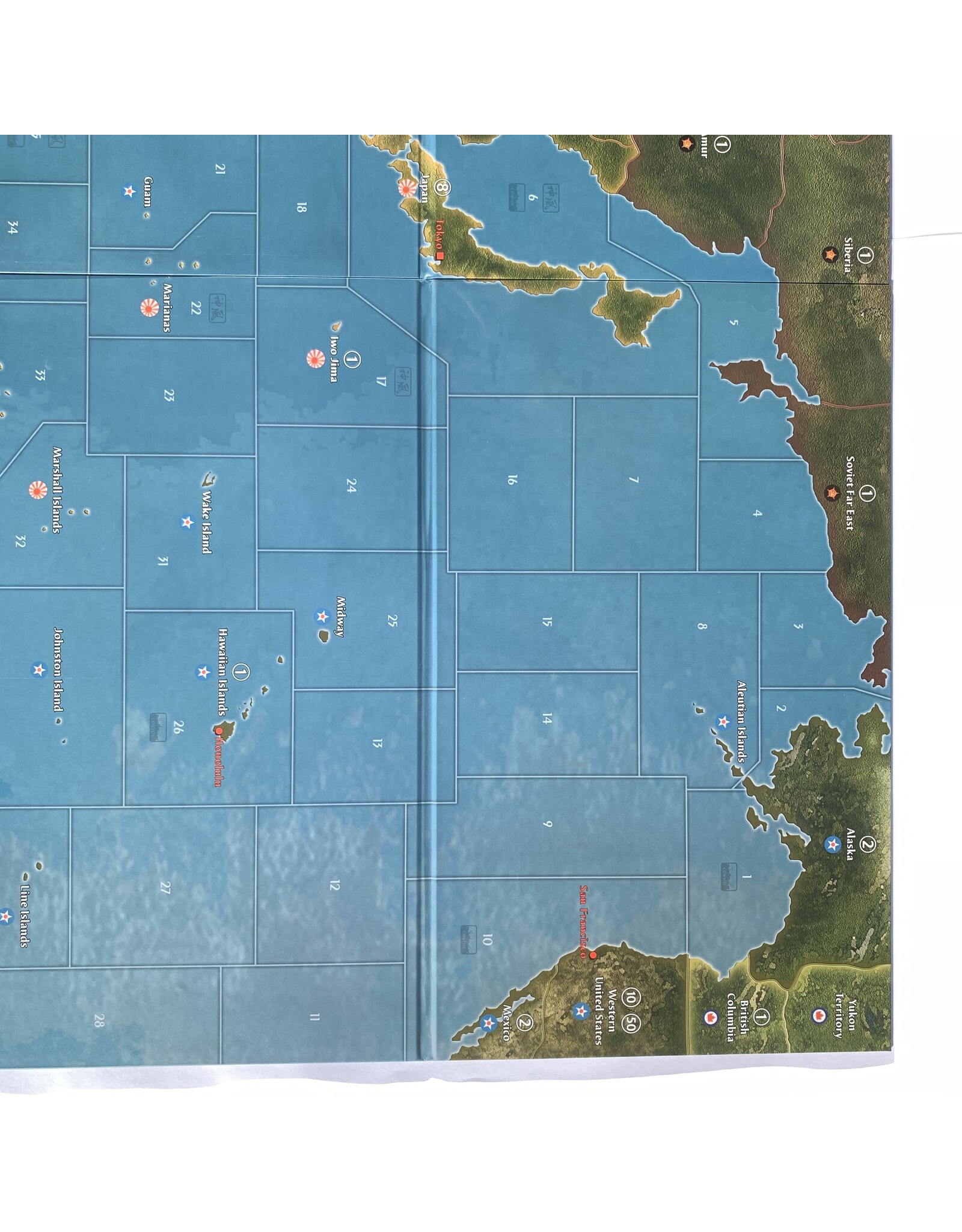 Hasbro Axis & Allies: Pacific 1940 Used boards games (2009) (unpunched)