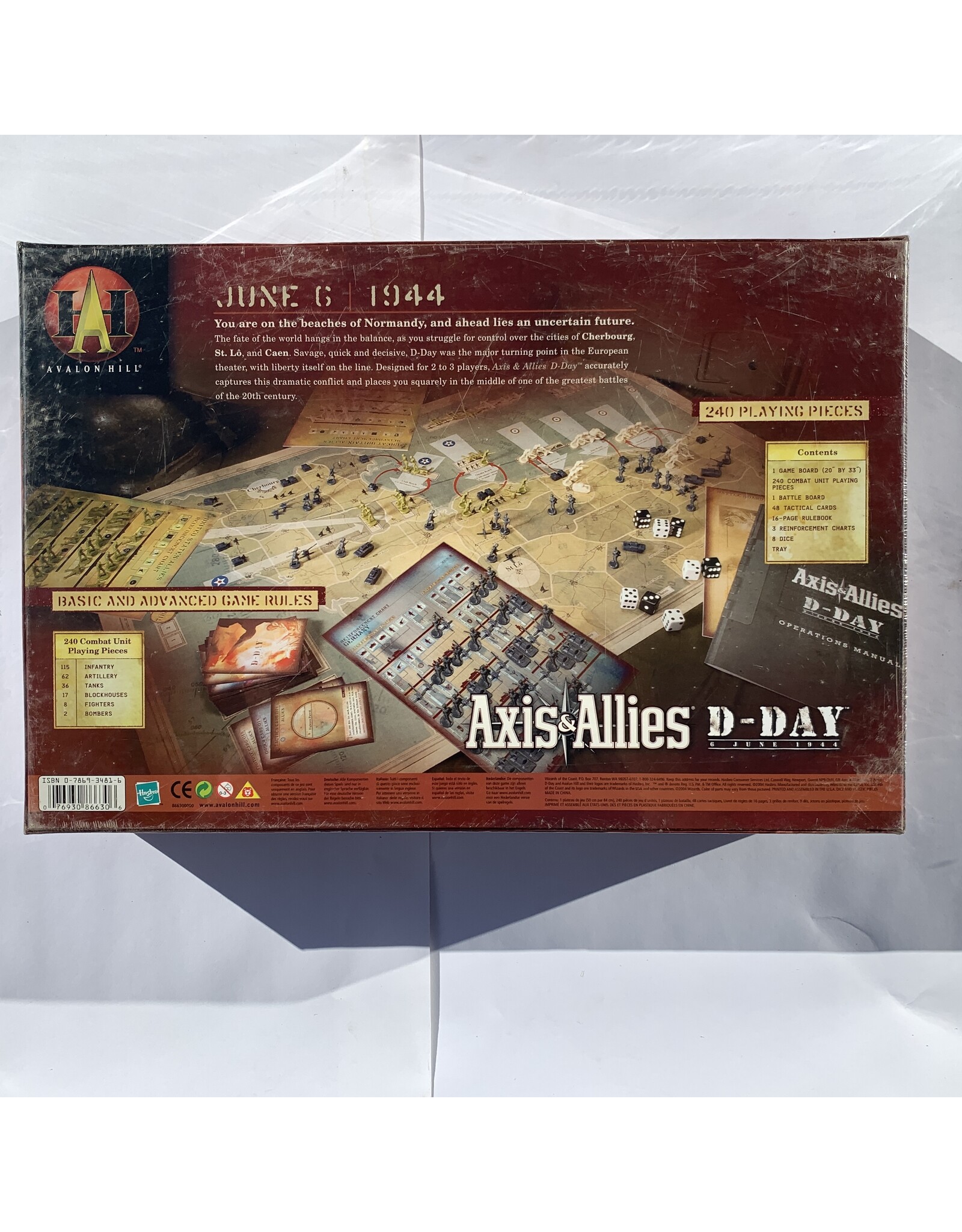 Avalon Hill Game Company Axis & Allies: D-Day NIS board game (2004)