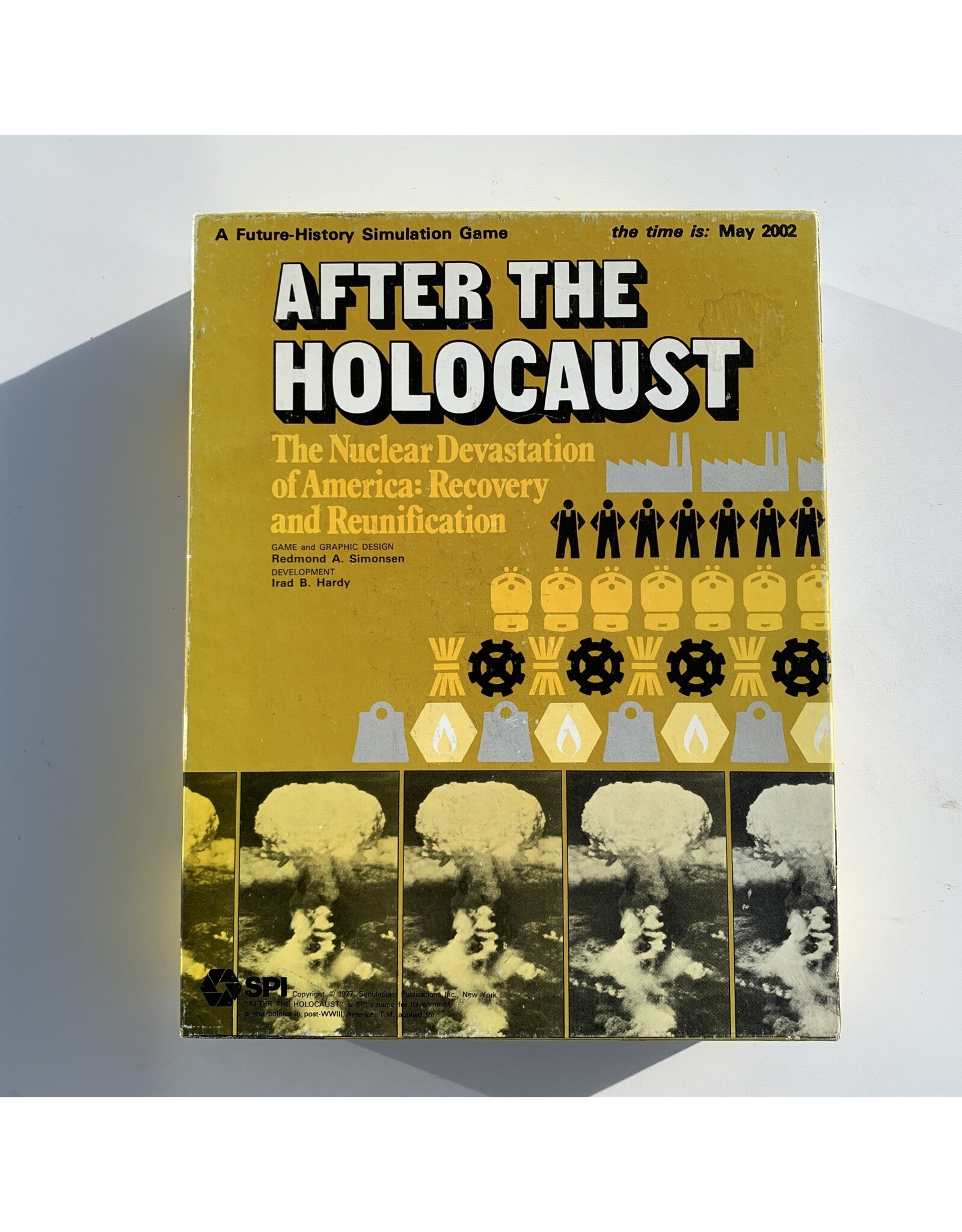 SPI After the Holocaust: The Nuclear Devastation of America – Recovery and Reunification (1977) Unpunched board games
