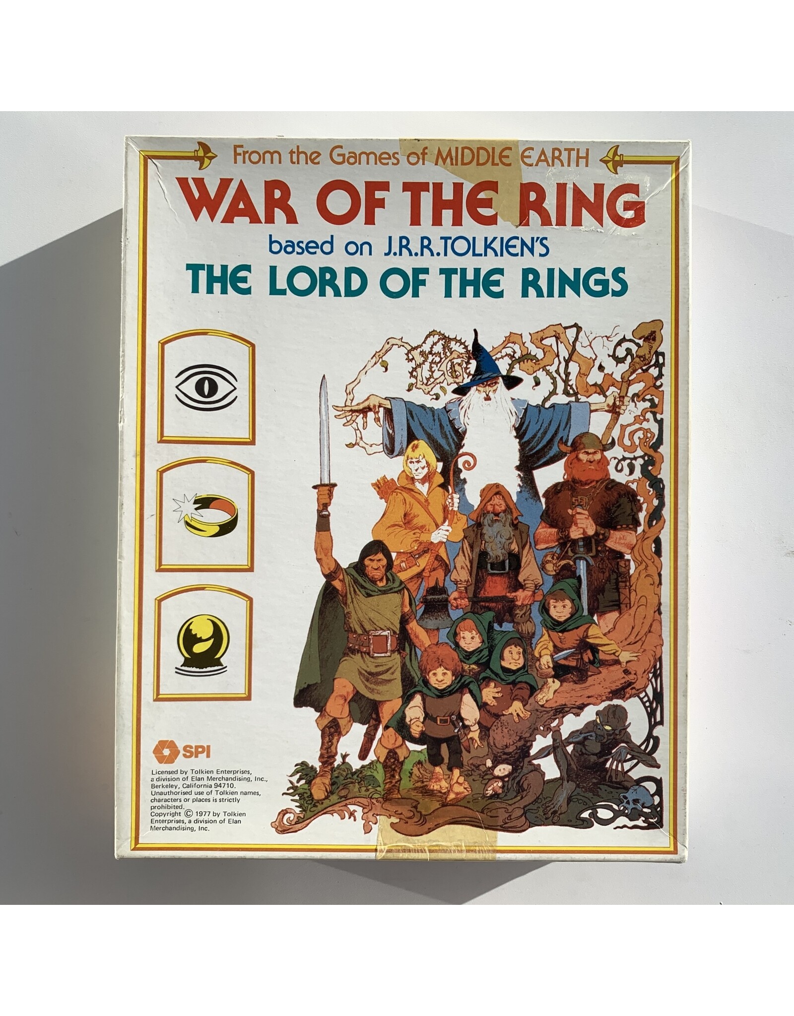 SPI War of the Ring used board game (1977)