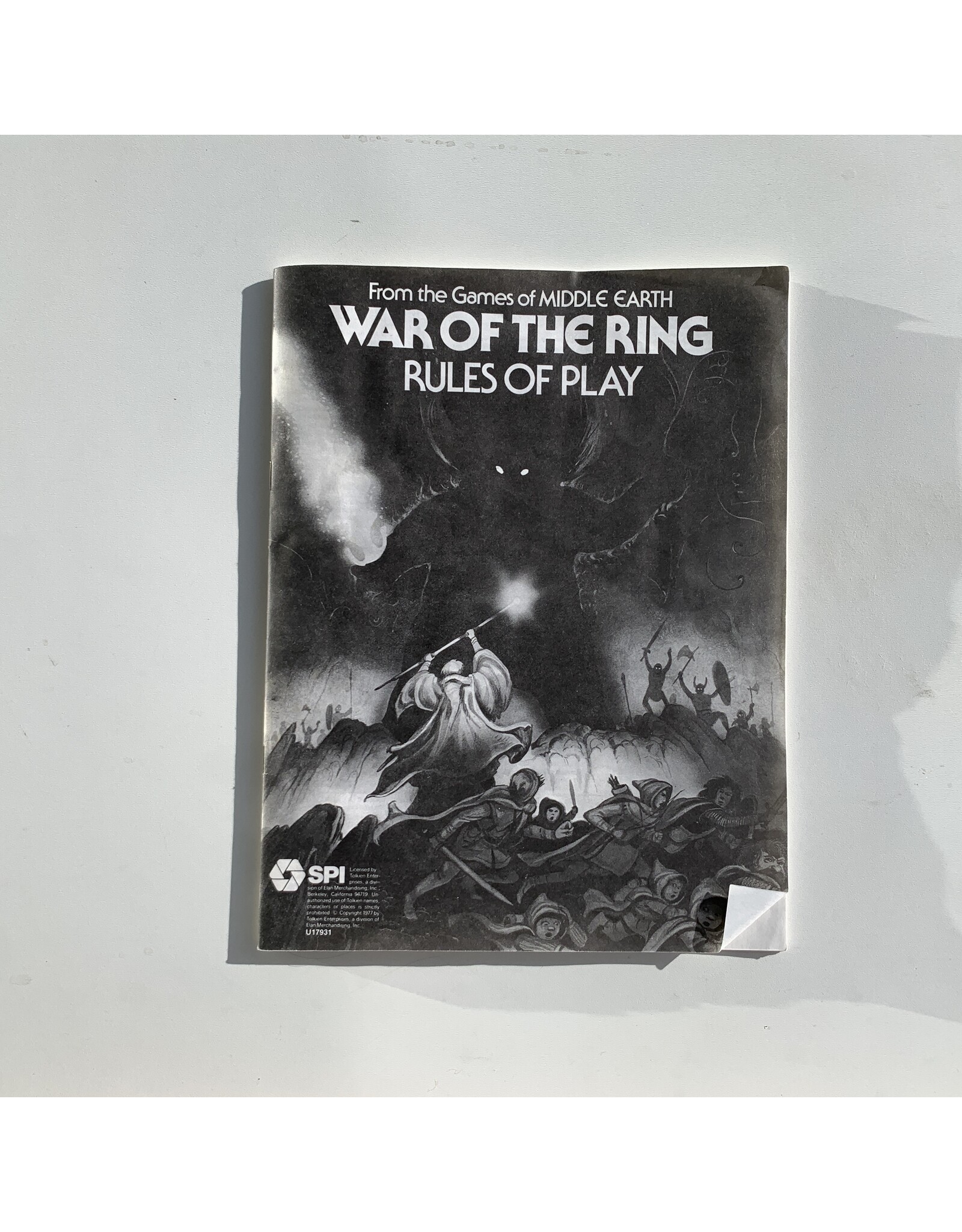 SPI War of the Ring used board game (1977)