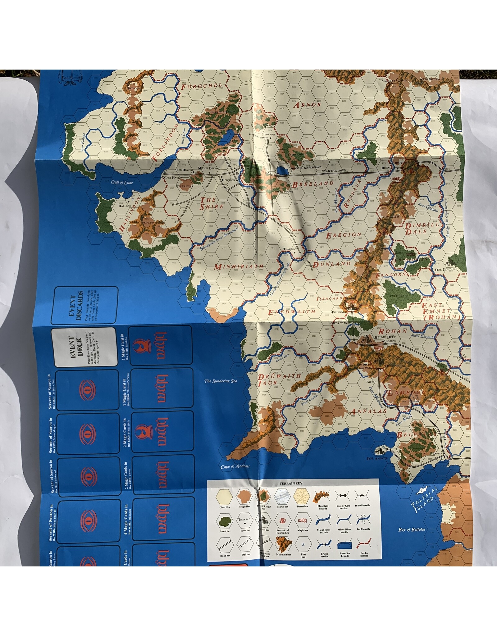 SPI War of the Ring used board game (1977)