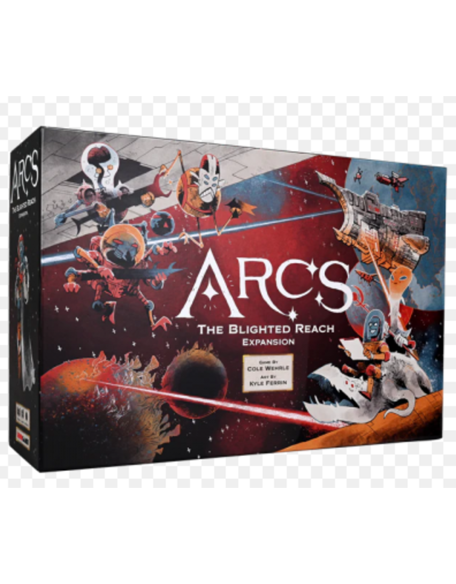 Leder Games Arcs: The Blighted Reach Expansion NIS (2024) Fully Sleeved NEW