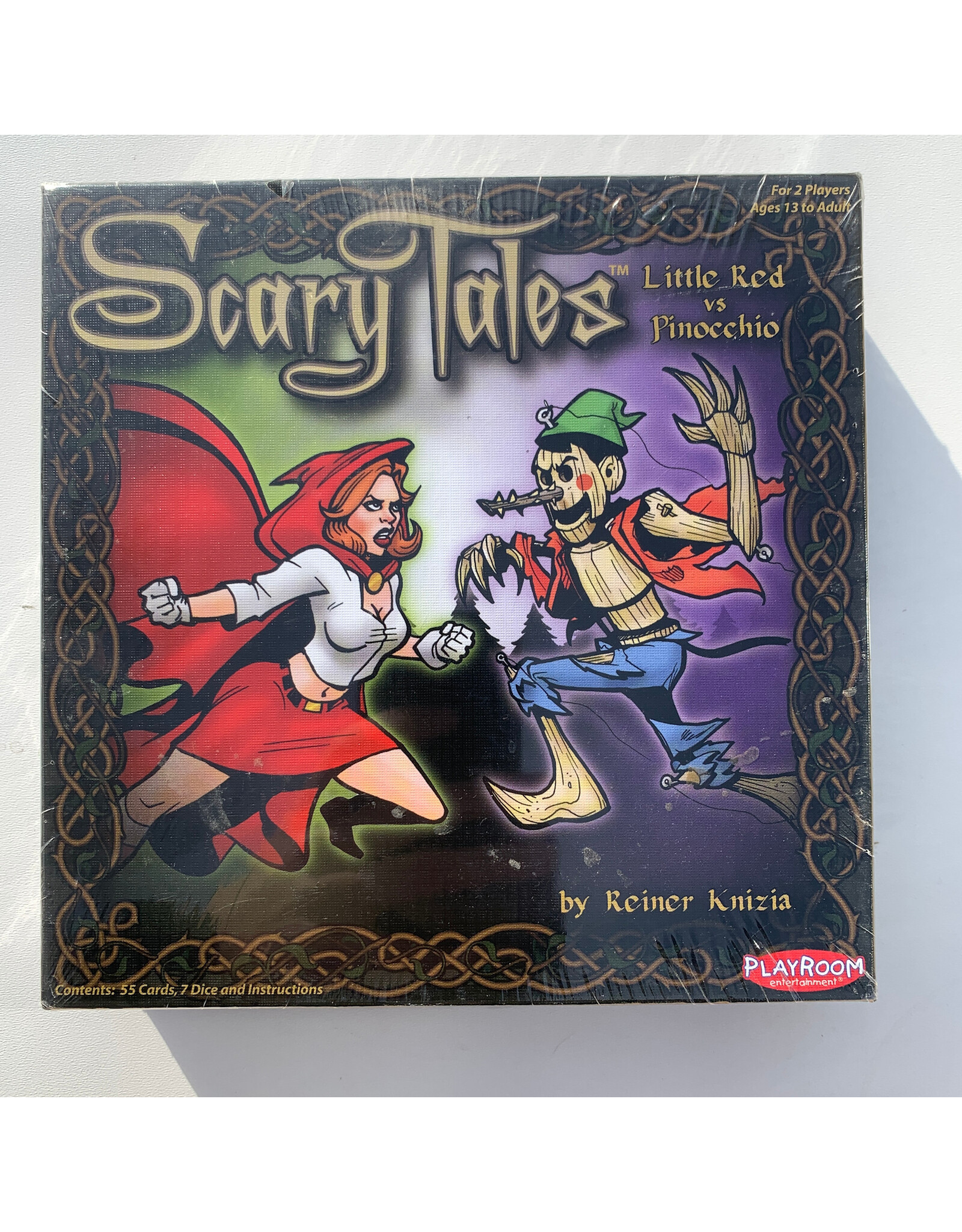 Reiner Knizia Scary Tales: Little Red vs. Pinocchio (2009) NIS Board Game