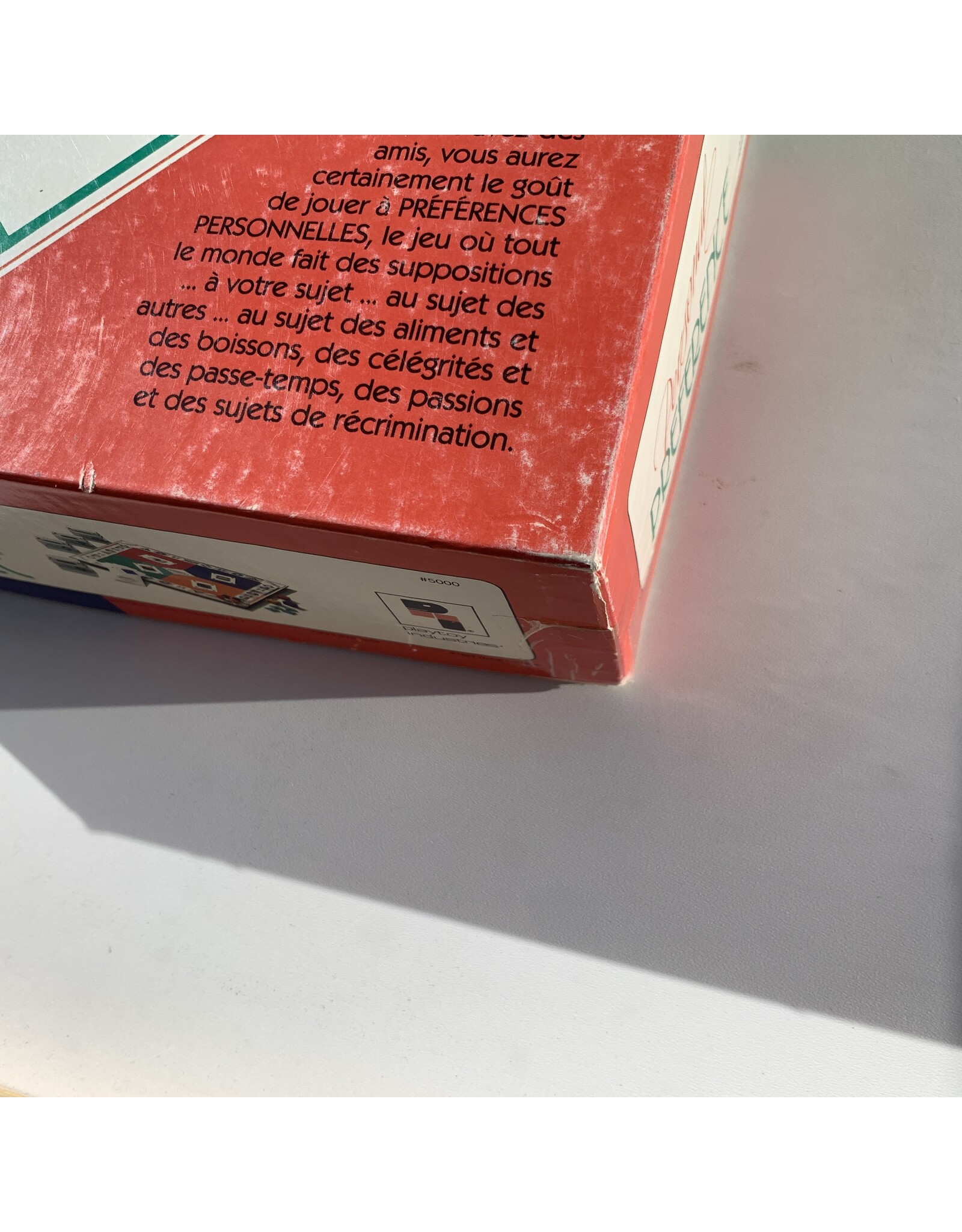 Playtoy Industries Personal Preference (1987) (used) (A)