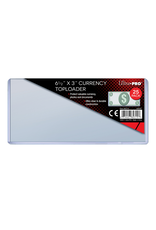 Ultra Pro Regular Currency Toploaders Single Sleeve for 6-1/2" x 3" Bills