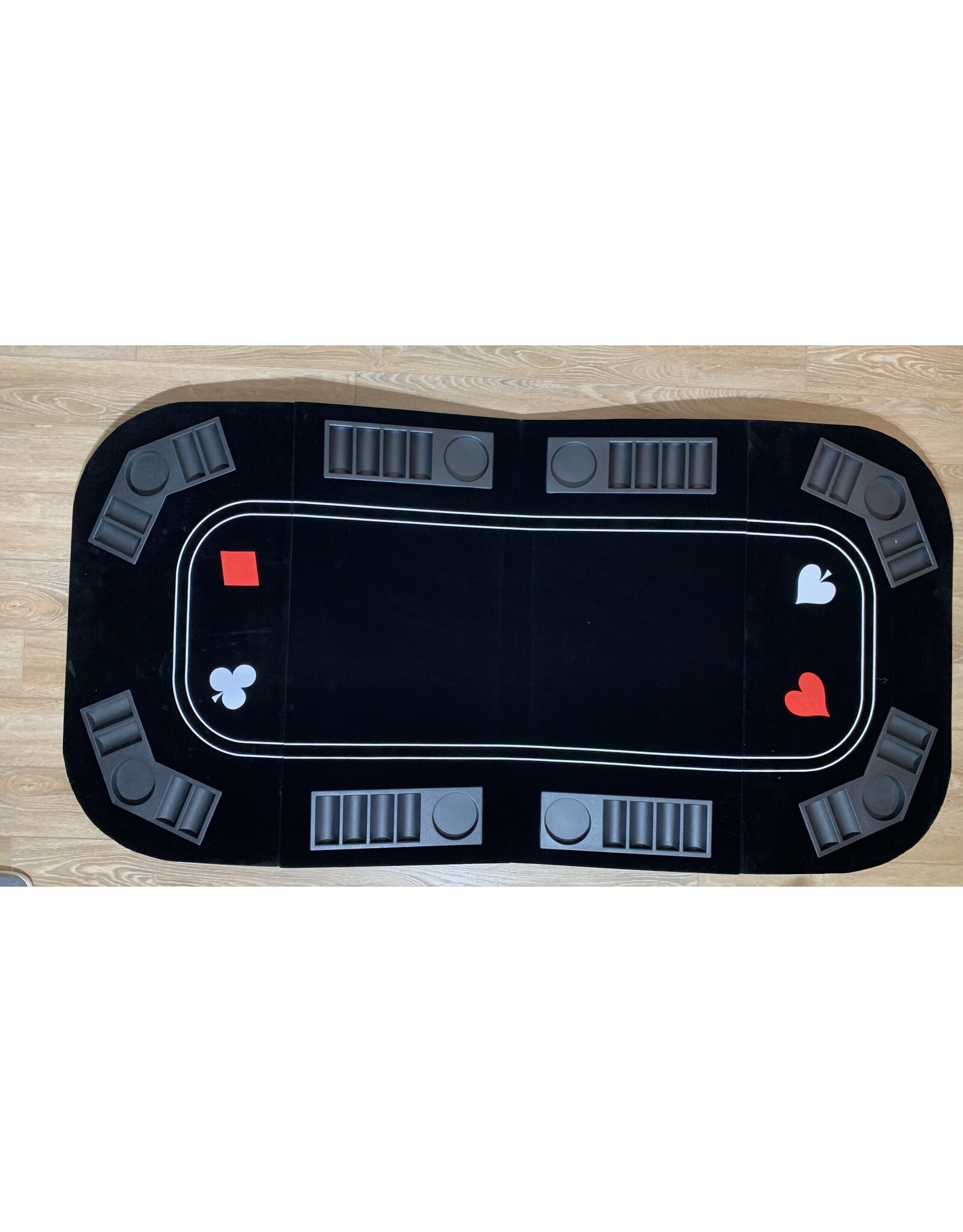CHH Games Texas Hold em  Folded Tabletop with Blackjack and Craps Insert NIB (2011 est.)