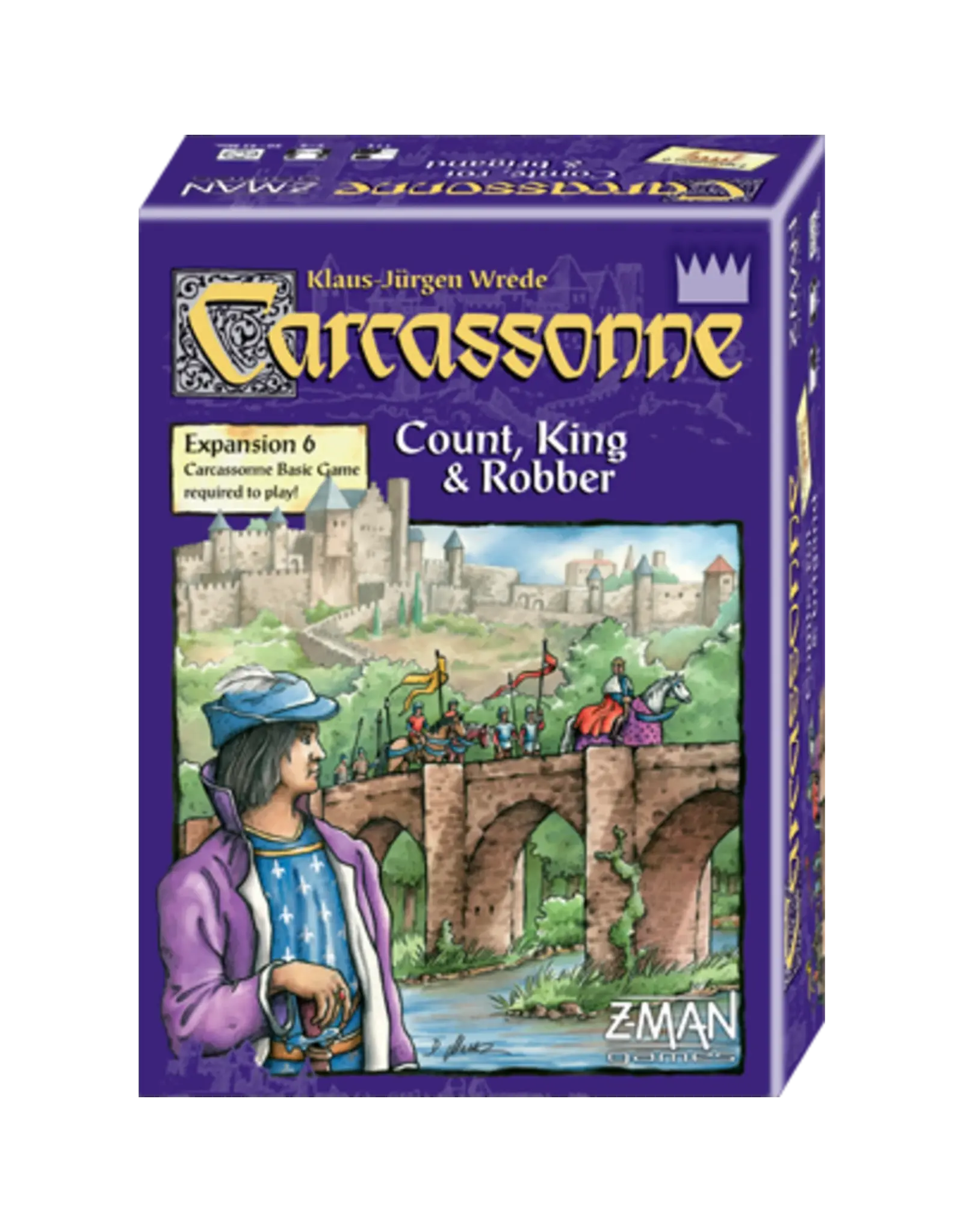Z-Man Games Carcassonne: Expansion 6 – Count, King & Robber NIS (2013)
