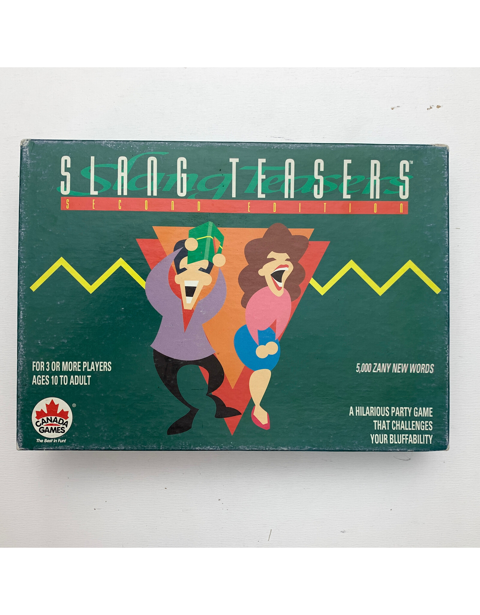Ben Sanders Co. Slang Teasers 2nd Edition Used Board Game (1992)