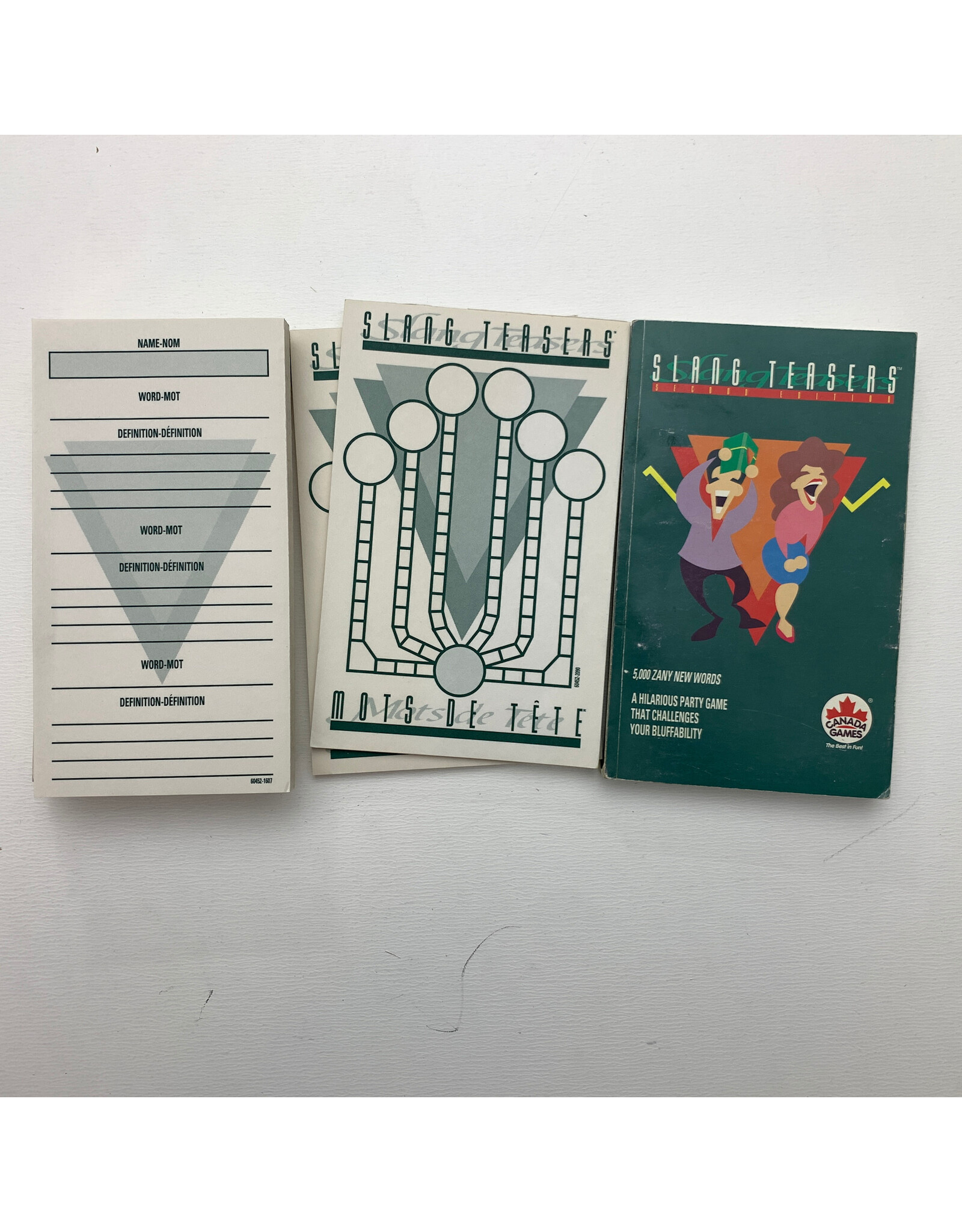 Ben Sanders Co. Slang Teasers 2nd Edition Used Board Game (1992)