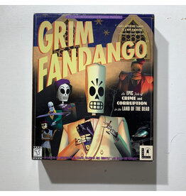 Lucas arts Grim Fandango Used PC game (1998)