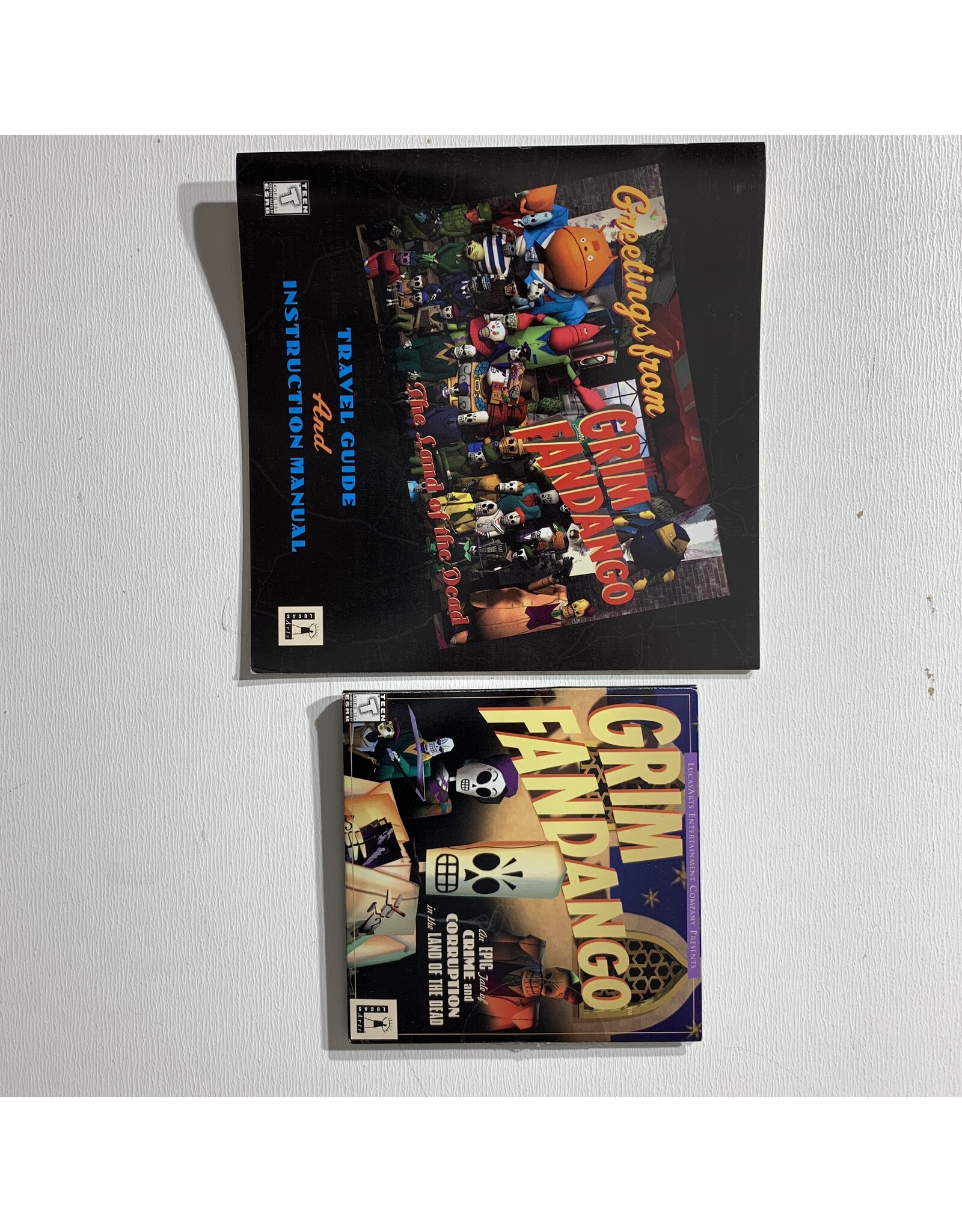 Lucas arts Grim Fandango Used PC game (1998)
