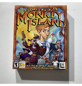 Lucas arts Escape from Monkey Island used PC Game (2000)
