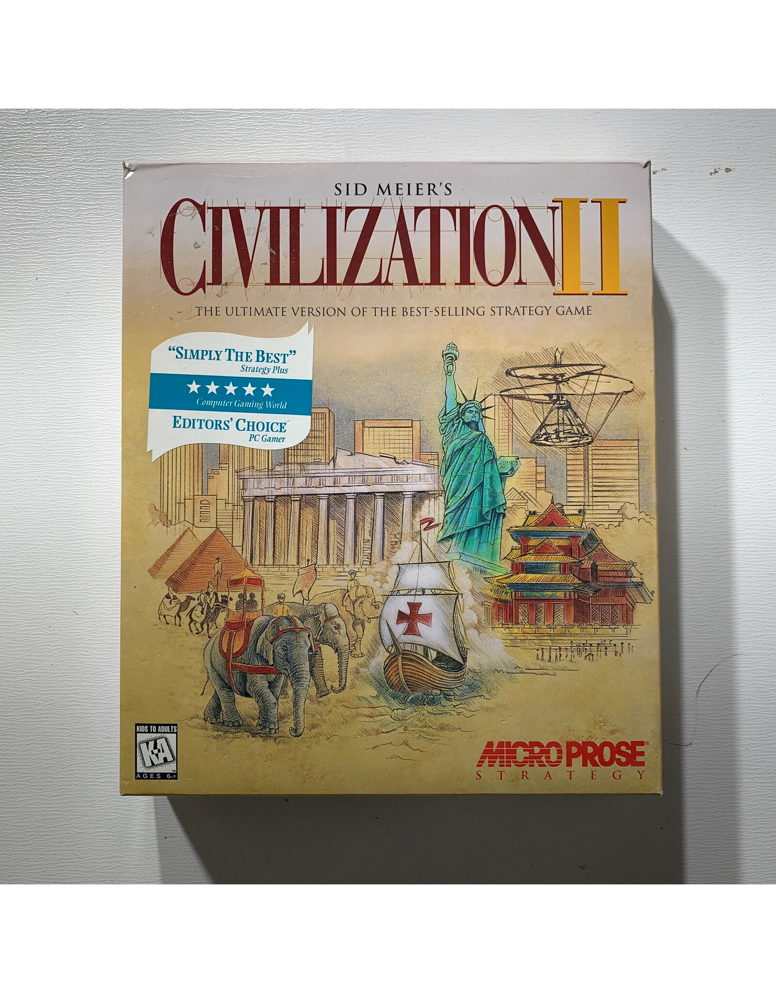 Micro Prose Sid Meier's Civilization II Used PC Games (1996)