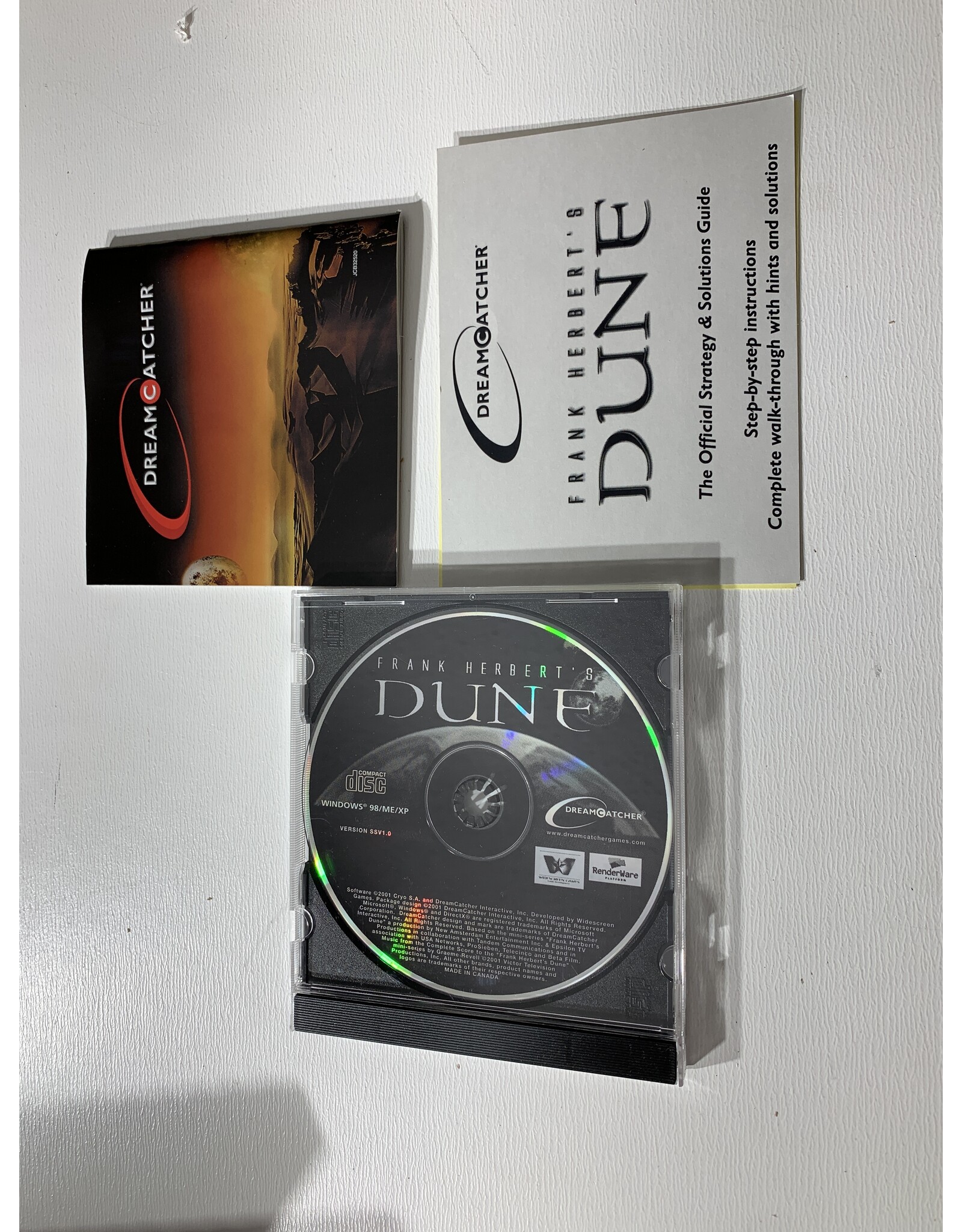 DreamCatcher Frank Herbert's Dune Used PC Game (2001)