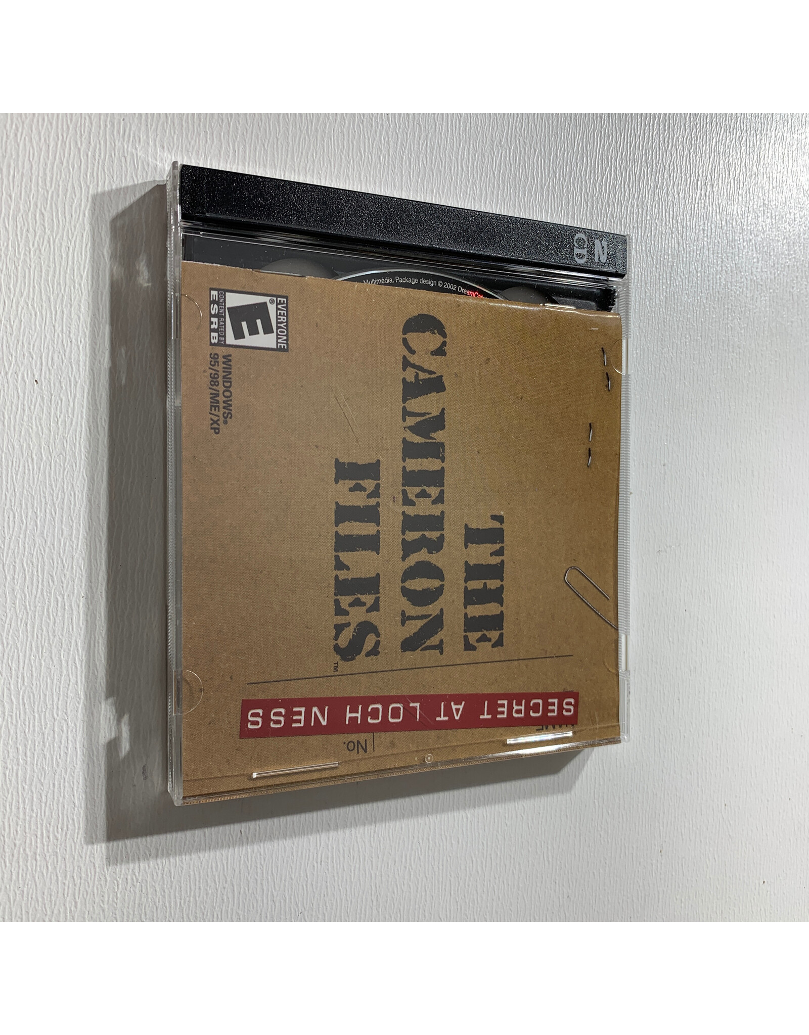 DreamCatcher The Cameron Files: Secret at Loch Ness Used PC Game  (2001)