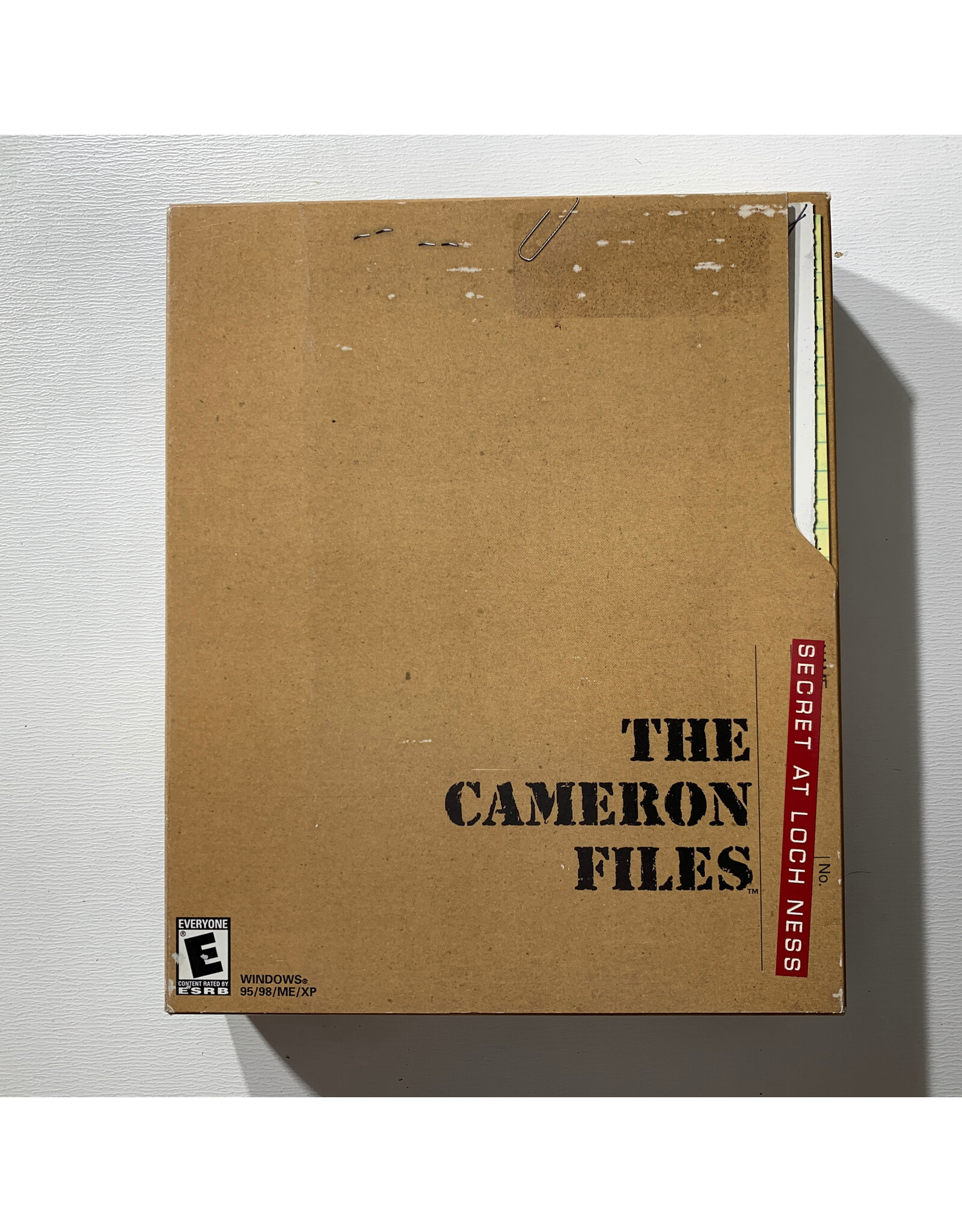 DreamCatcher The Cameron Files: Secret at Loch Ness Used PC Game  (2001)