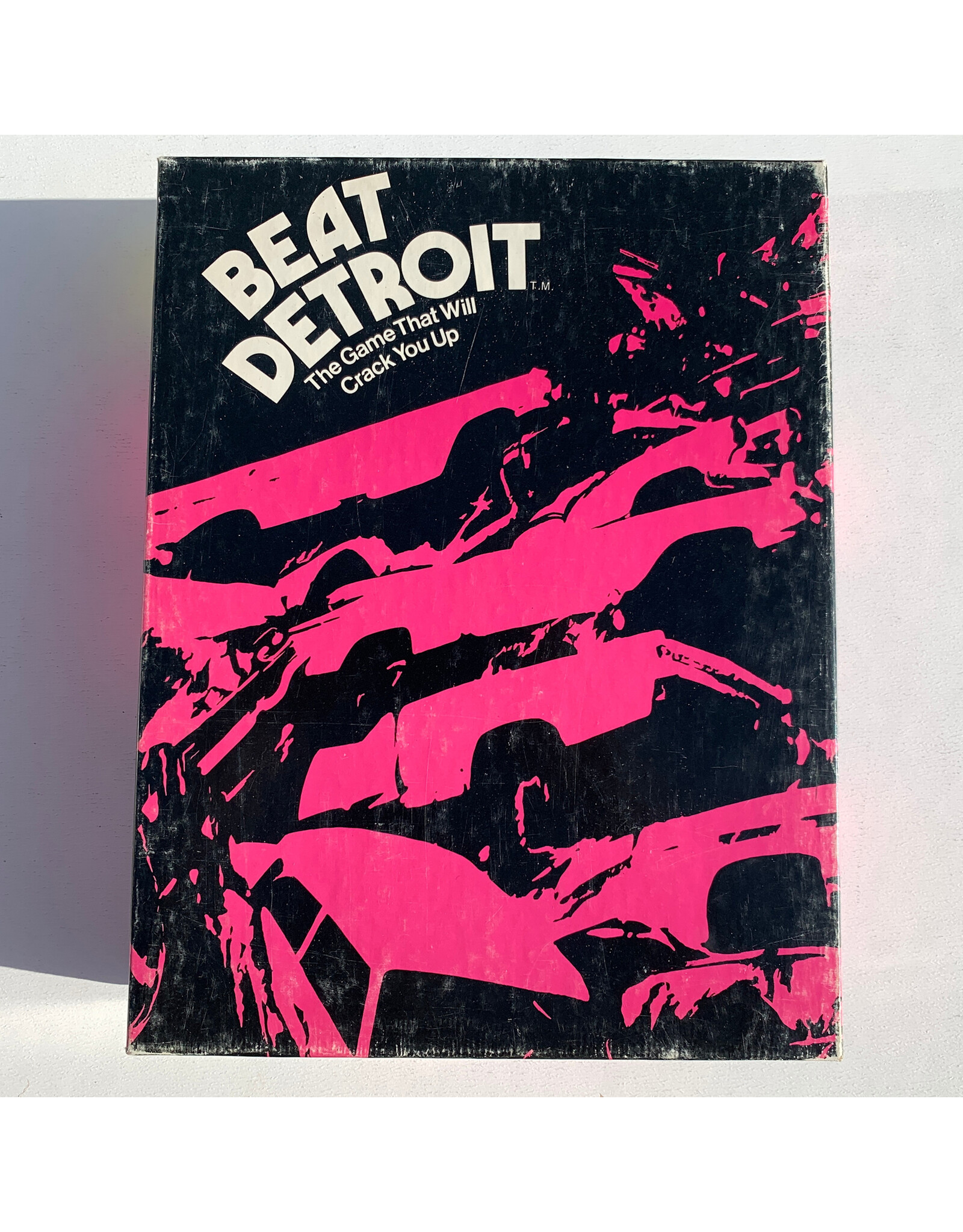 Dynamic Design Industries Beat Detroit Used Board Game (1972)