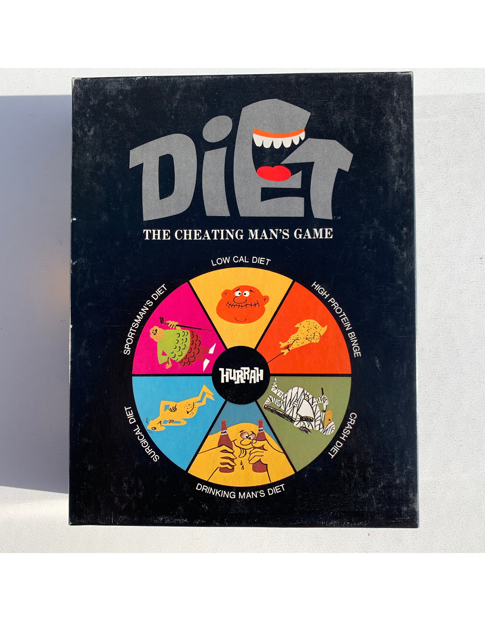Dynamic Design Industries Diet: The Cheating Man's Game Used Board Game (1972)