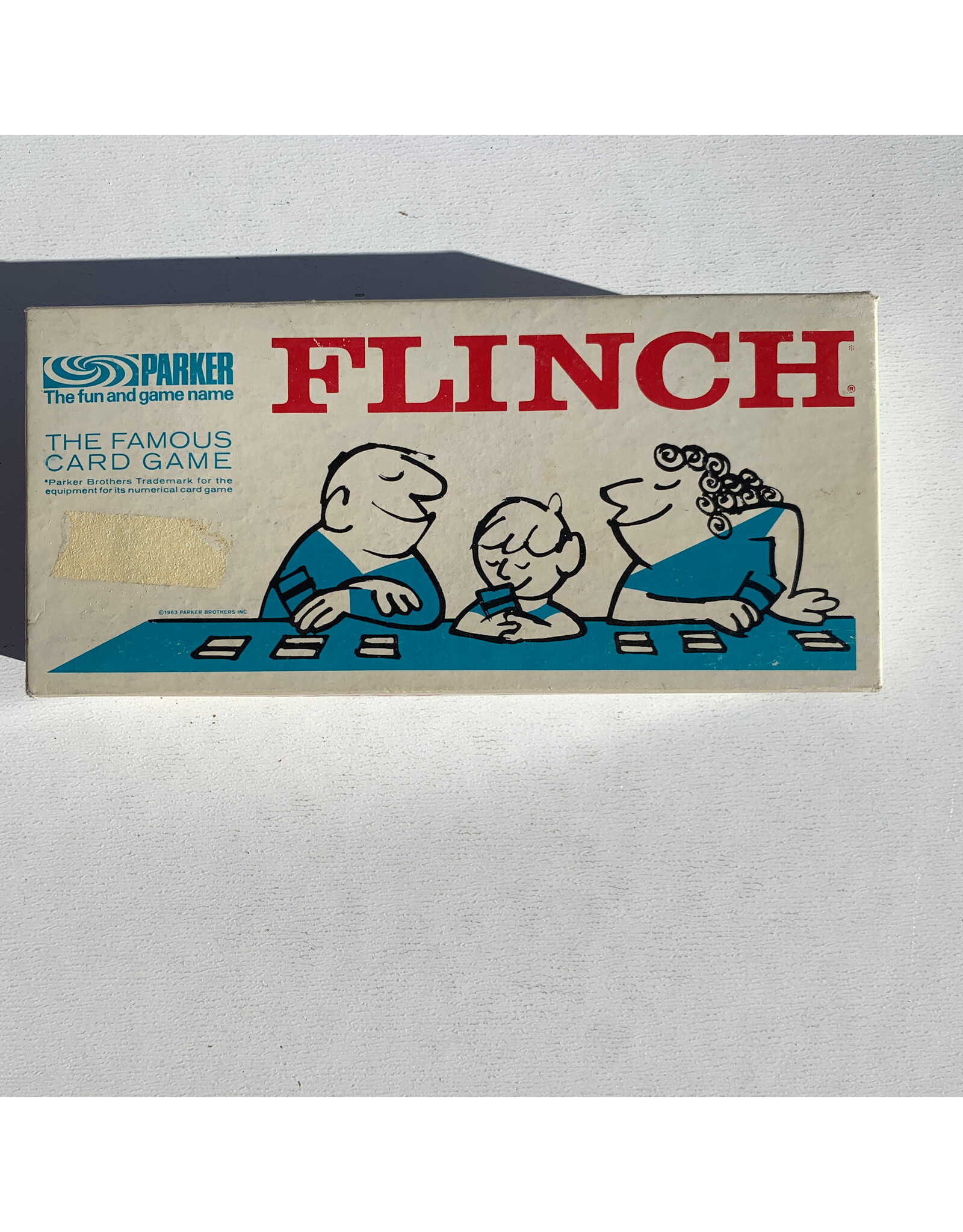 PARKER BROTHERS Flinch (1903) (used) (made in 1963)