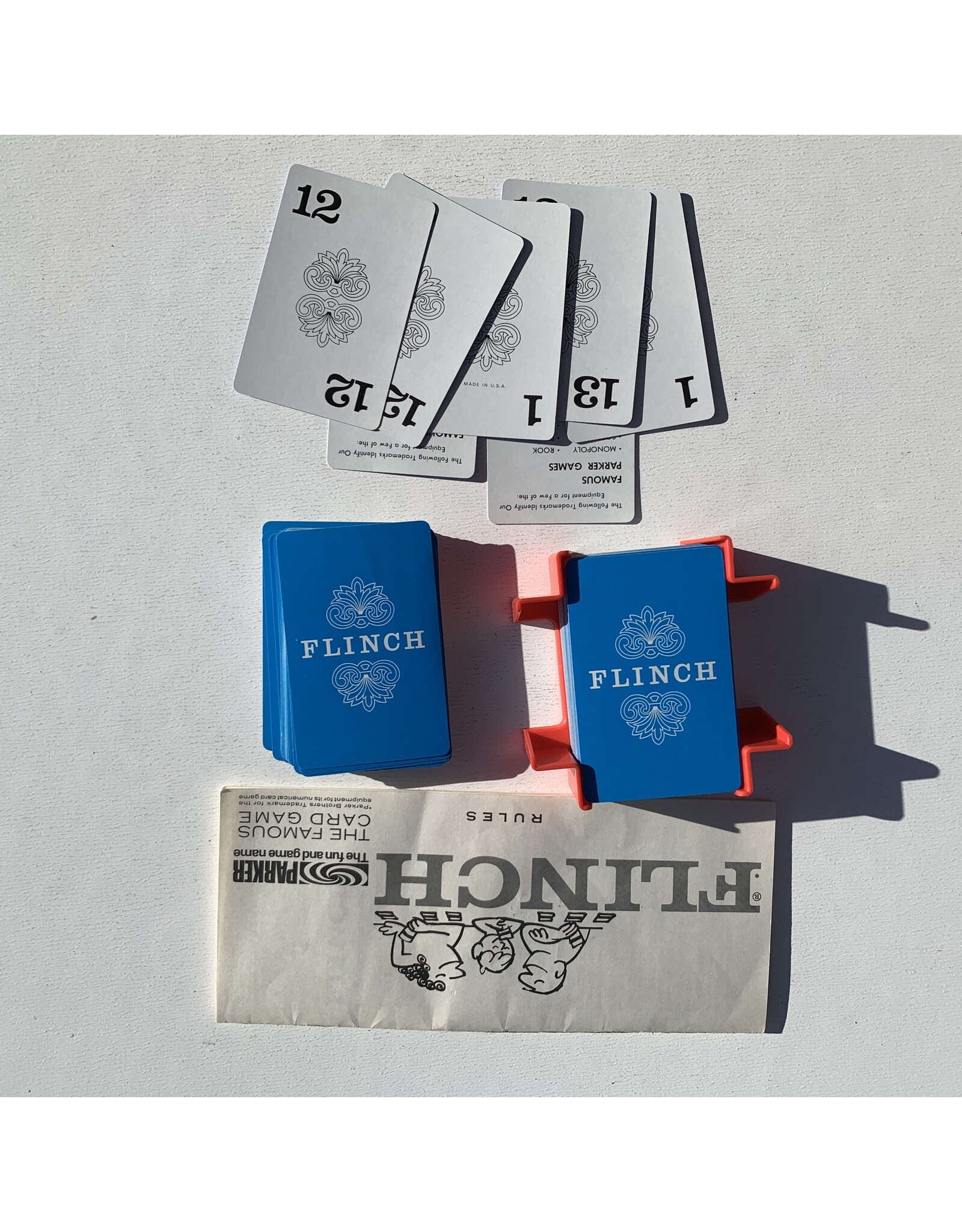 PARKER BROTHERS Flinch (1903) (used) (made in 1963)