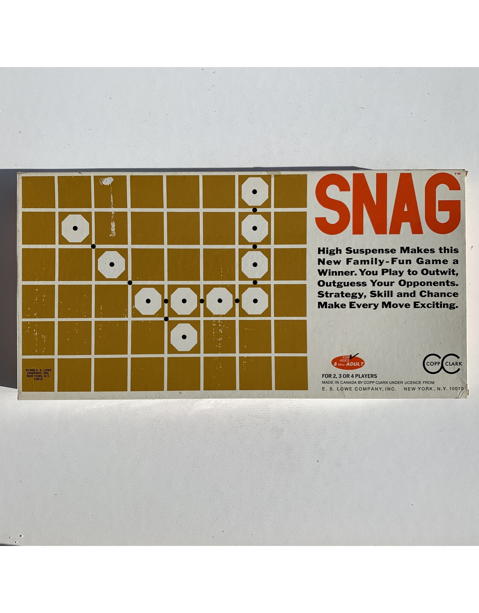 A Copp Clack Game Snag (1968) (used)