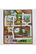 MILTON BRADLEY Columbo Detective Game Used board Game  (1973) (R) Dice has been replaced