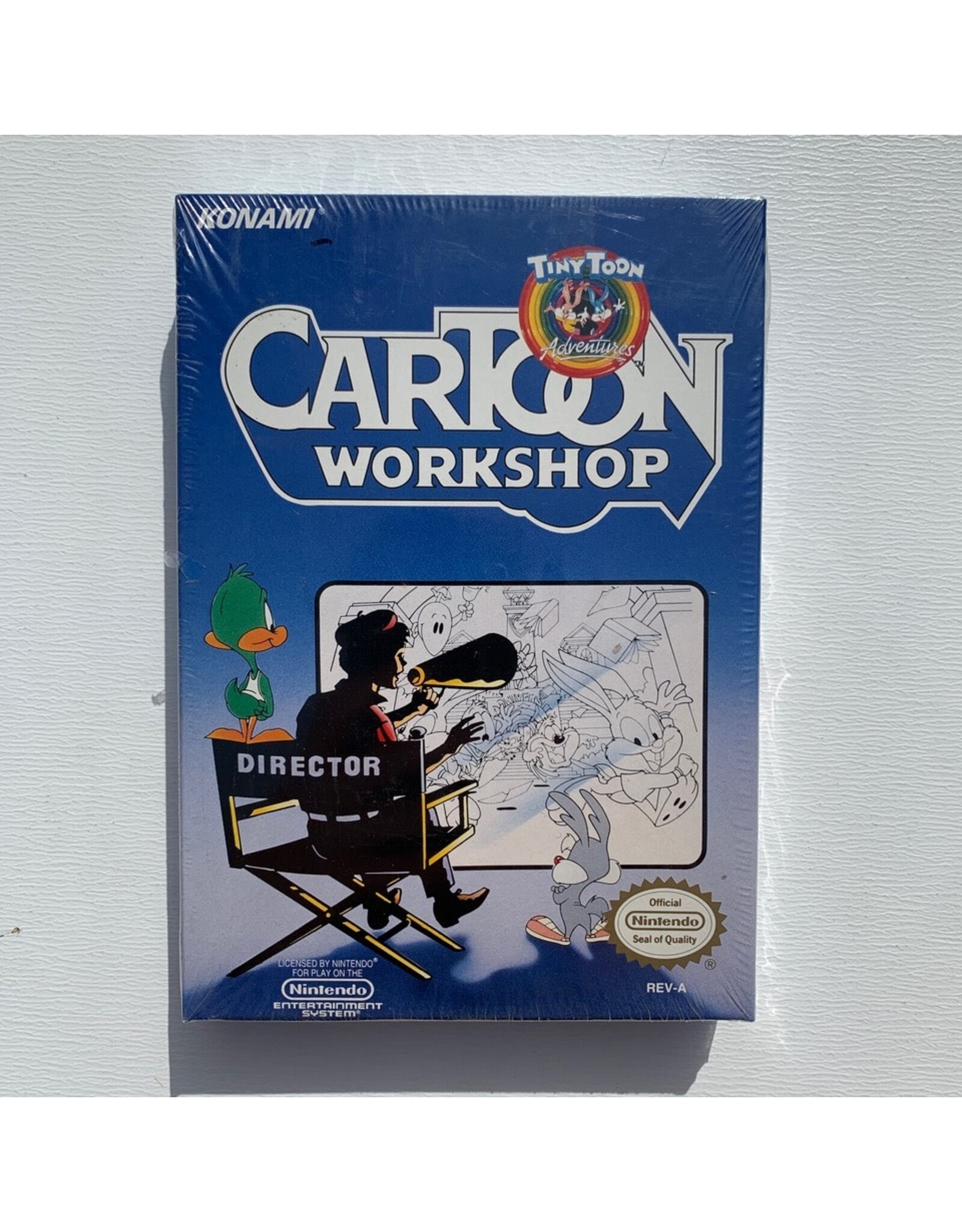 KONAMI Tiny Toon Adventures: Cartoon Workshop  NES Video Game NIS (1992)