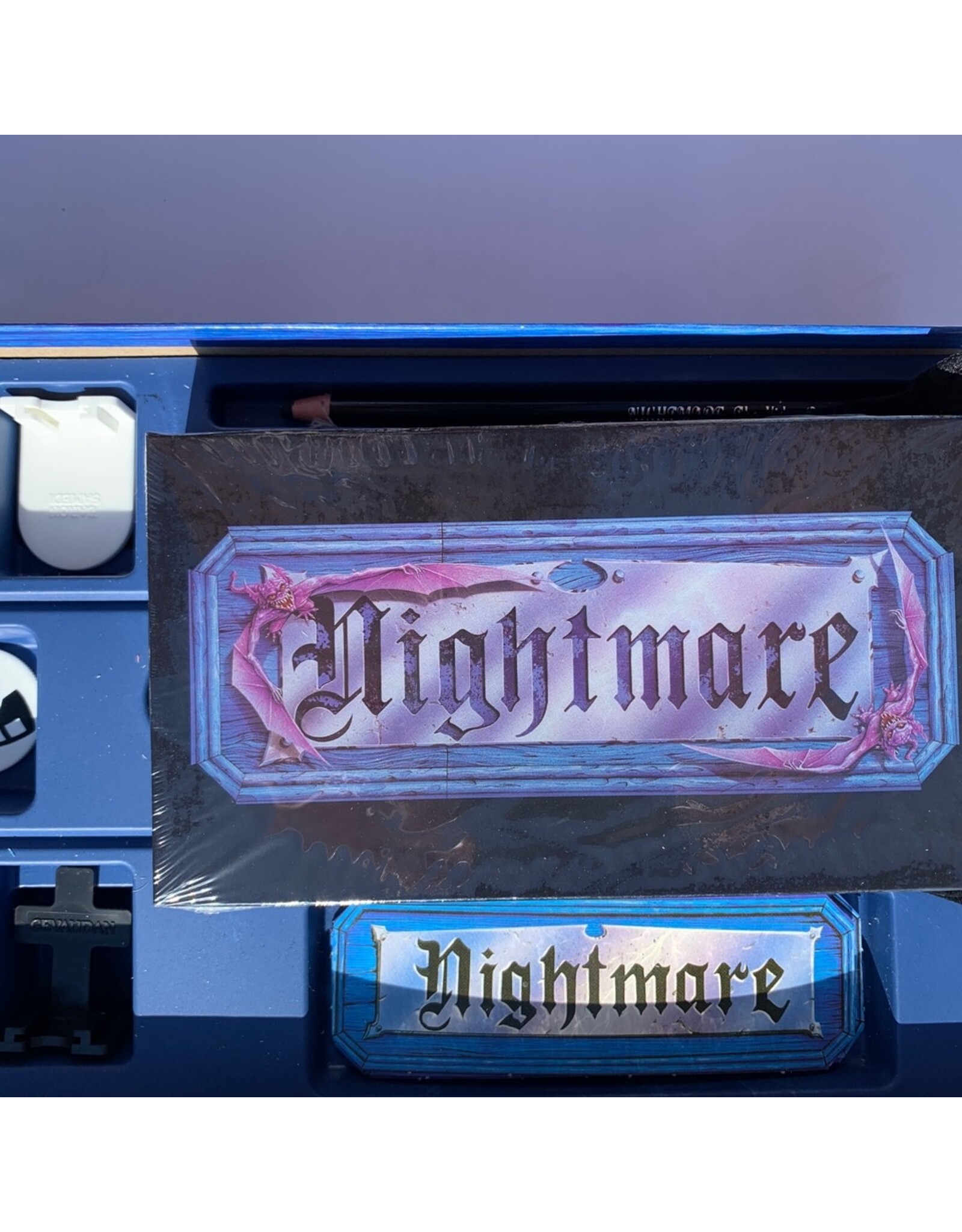 Chieftain Games Nightmare Used Board Game (1991)