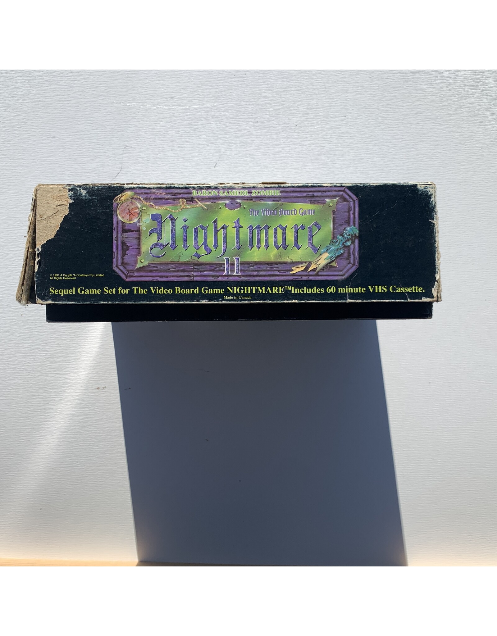 Cheiftain Products Nightmare II (1991) (used) (Expansion)  Missing 1 card