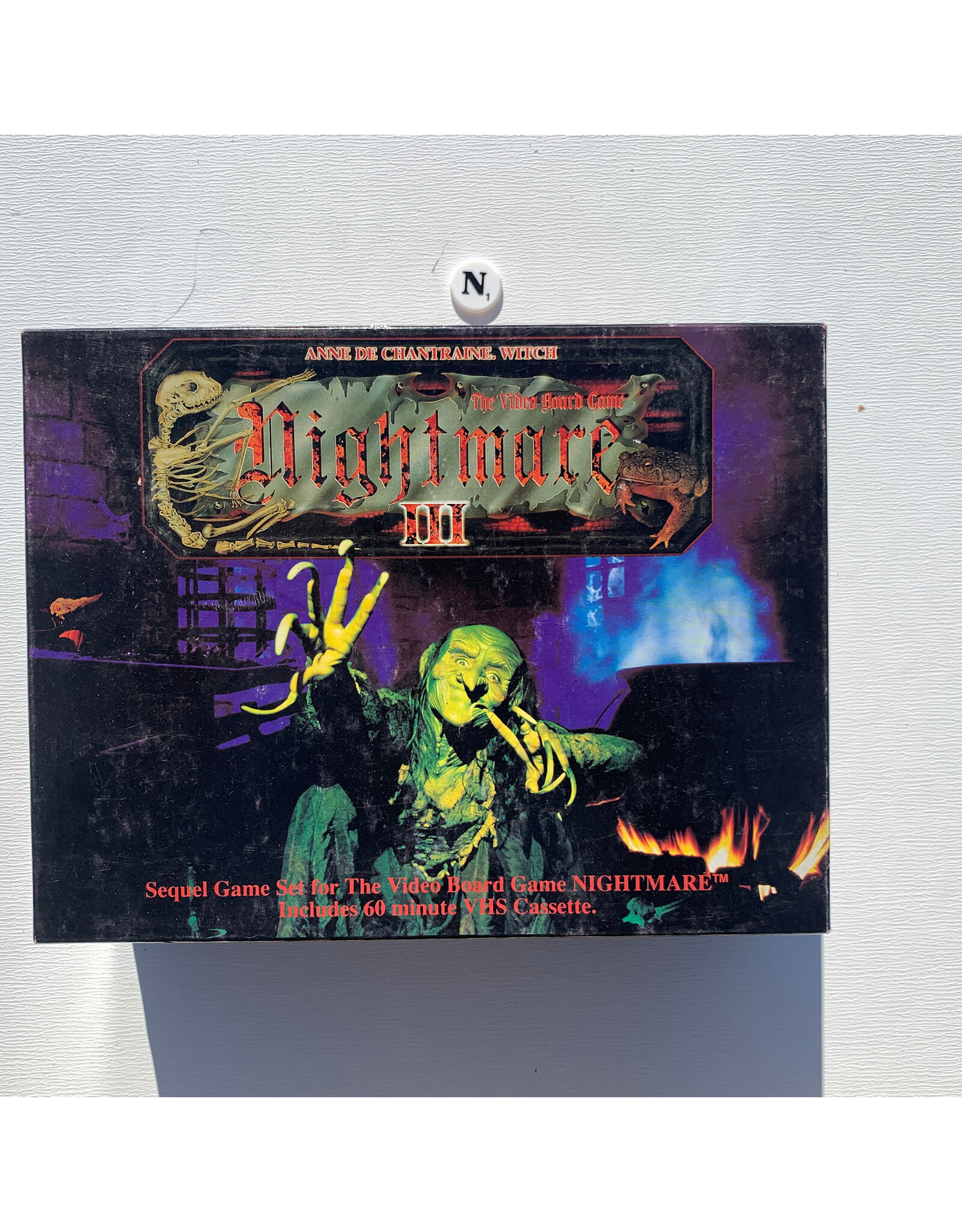Cheiftain Products Nightmare III Used Board Game Expansion  (1992)