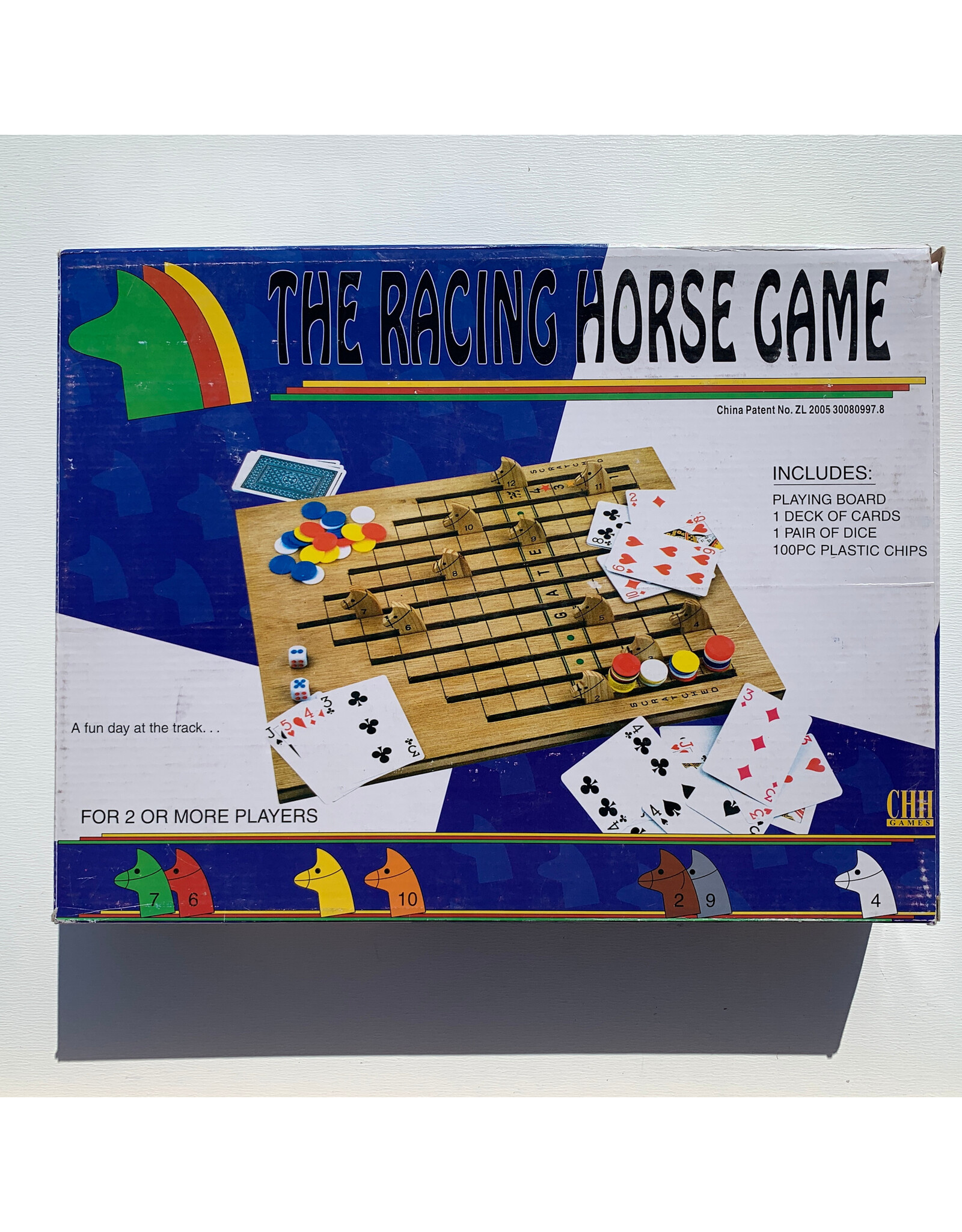 CHH Games The Racing Horse Game Used Board Game  (2006)