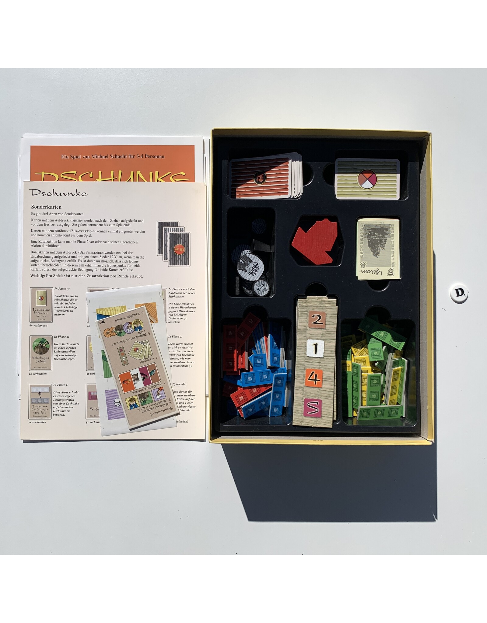 Queen Games Dschunke Used Board Game (2002) (German edition) (D)