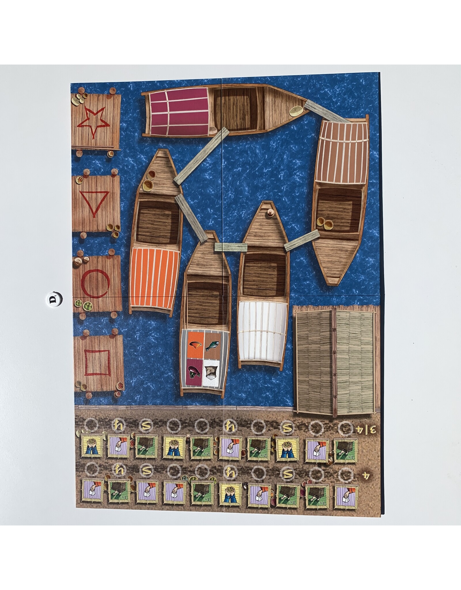 Queen Games Dschunke Used Board Game (2002) (German edition) (D)