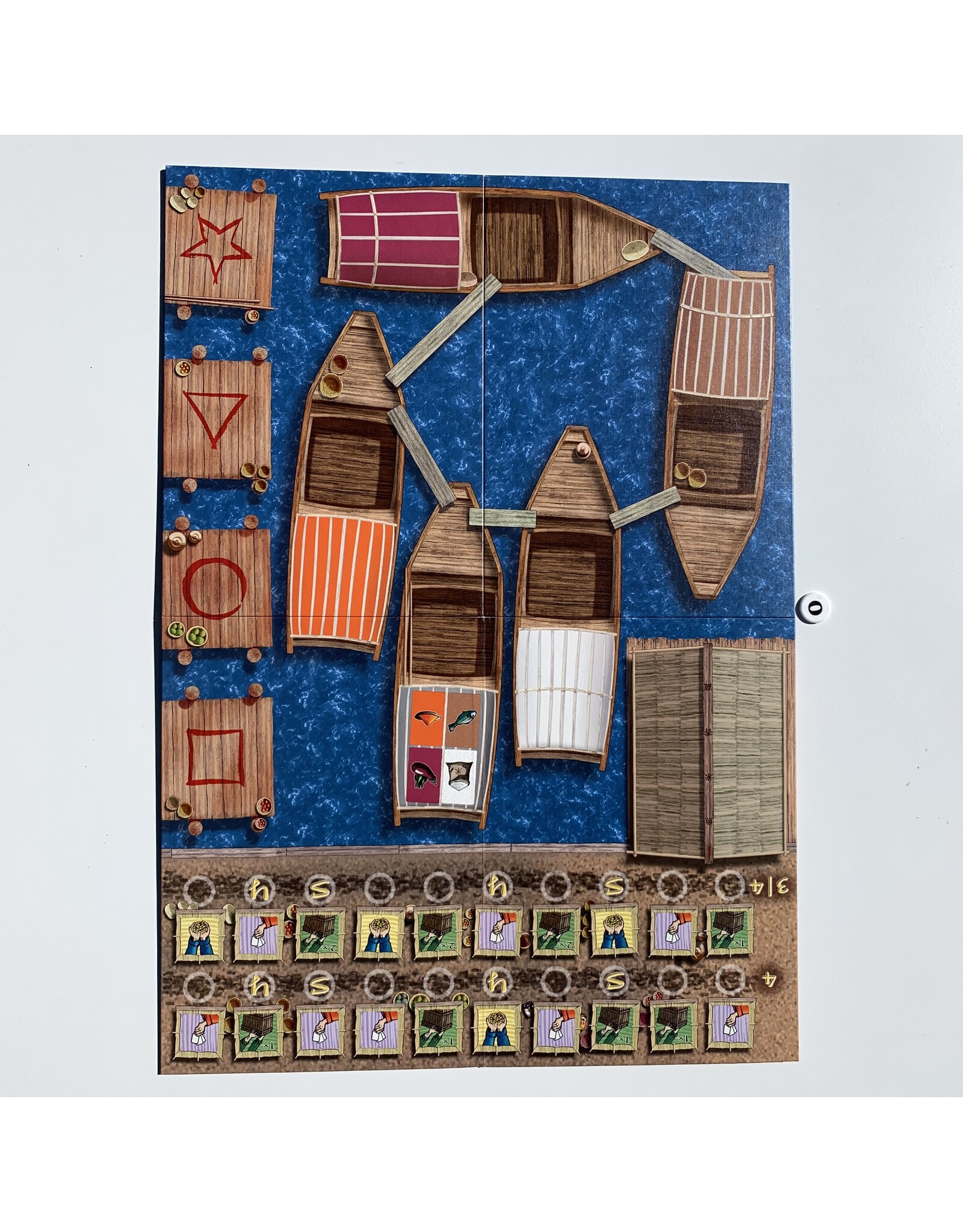 Queen Games Dschunke Used Board Game (2002) (German edition) (O)