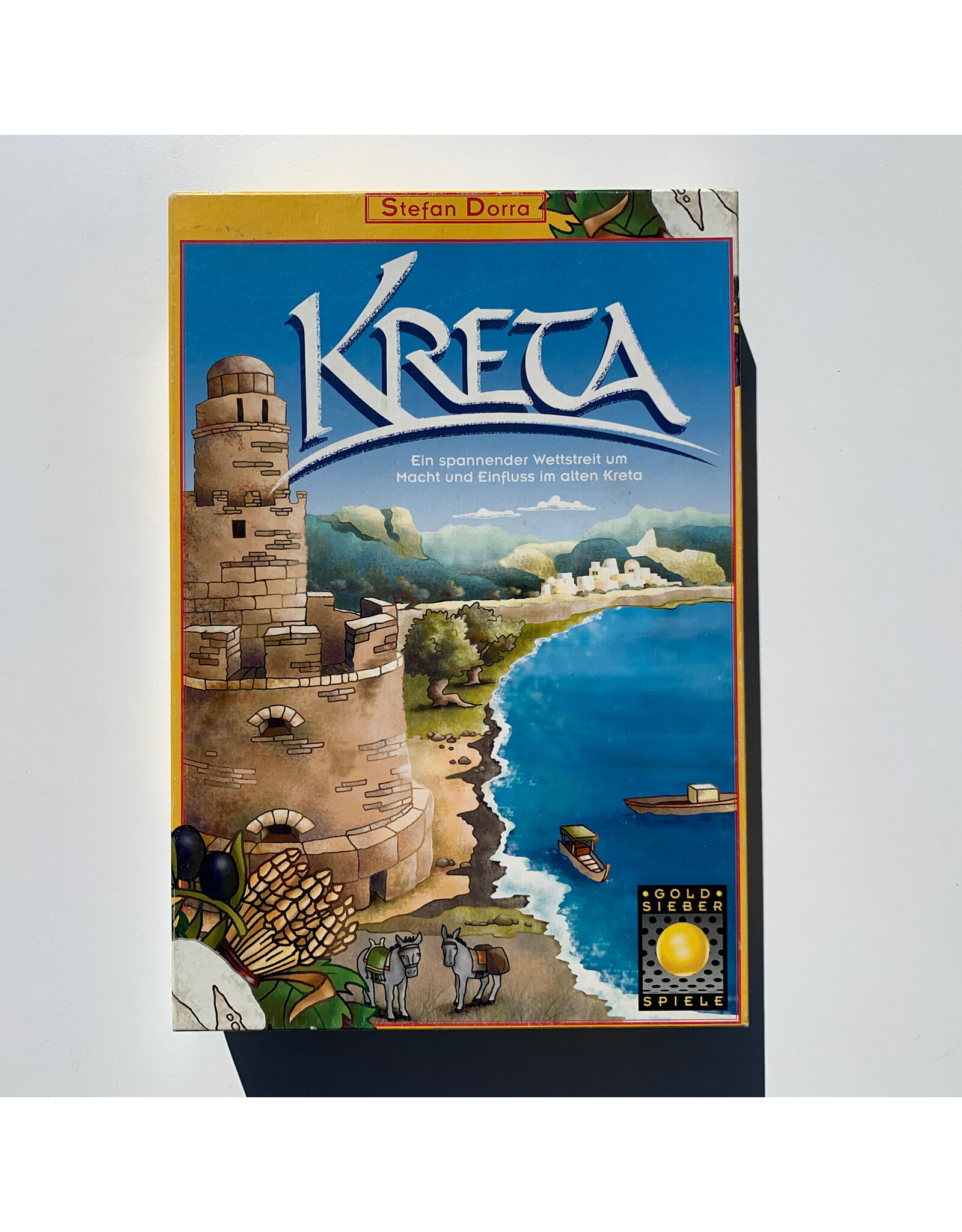Gold Spiele Sardegna (2005) (Kreta) (Used) (German edition) (missing one piece and has 1 extra different piece)