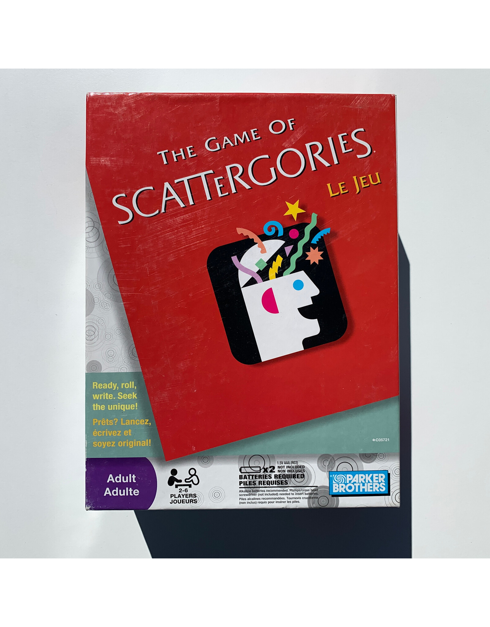 PARKER BROTHERS The Game of Scattergories Used Board Game (2009)