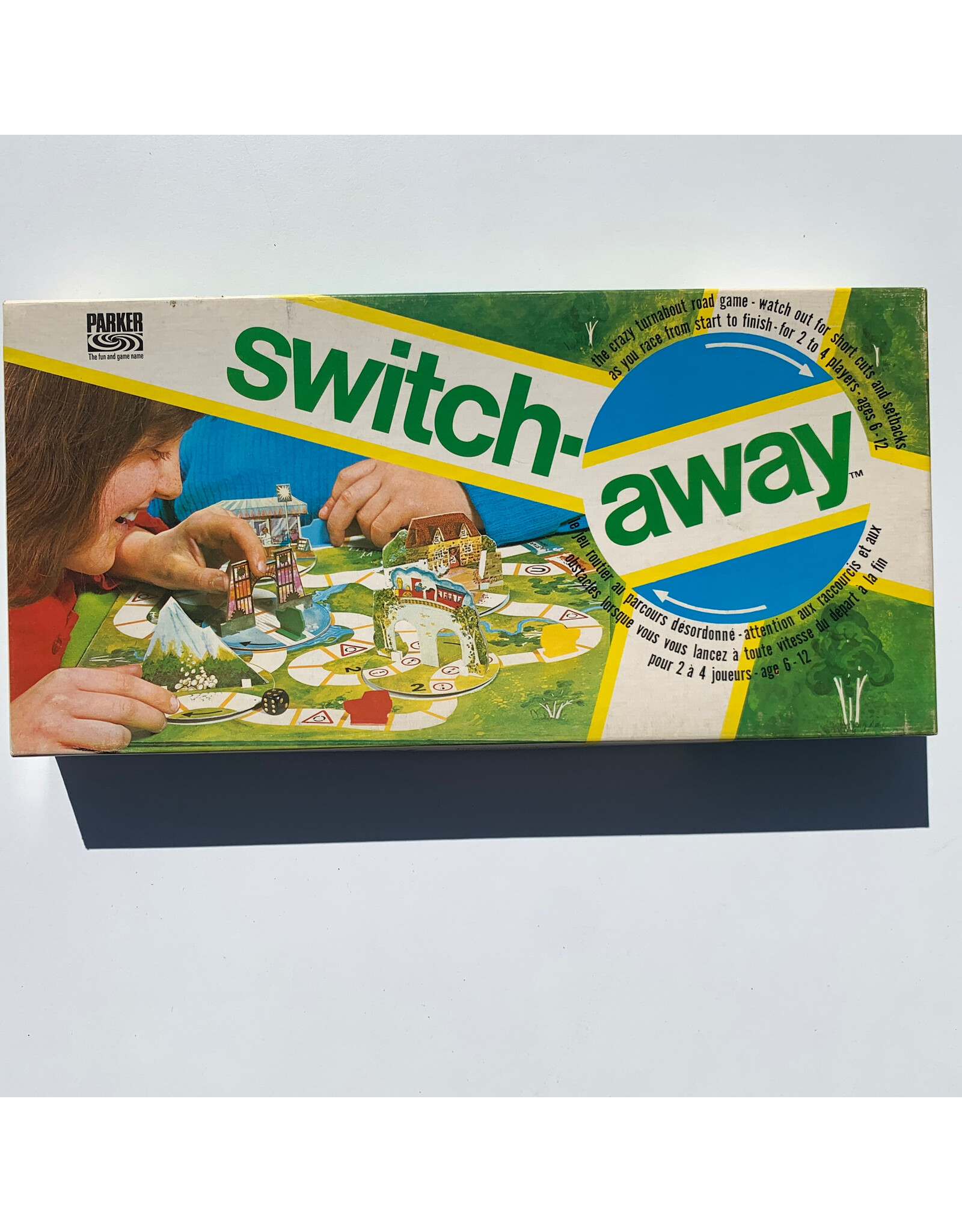 PARKER BROTHERS Switch-away Used Board Game (1973)