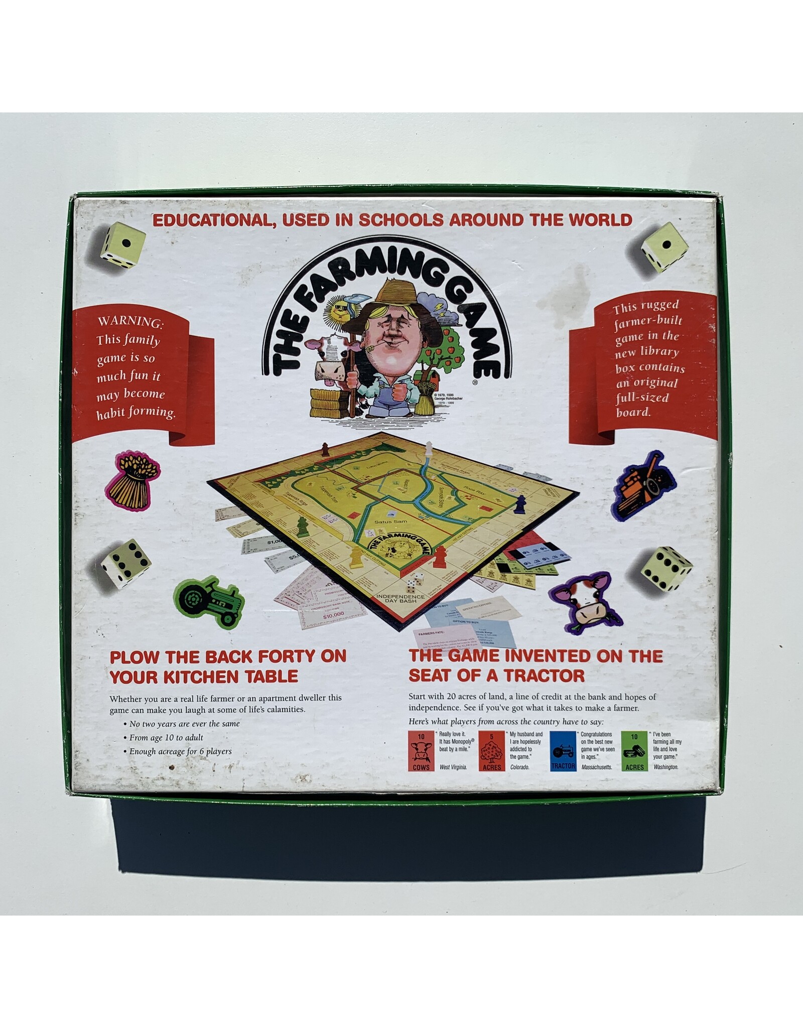 Weekend Farmer Company The Farming Game (1979) (20 Anniversary edition) (Used) (Made in 1999)