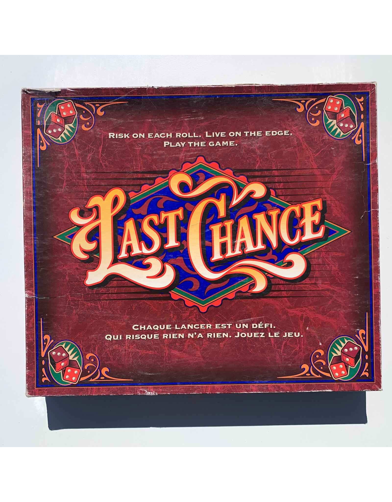 MILTON BRADLEY Last Chance Used Board Game (1994)