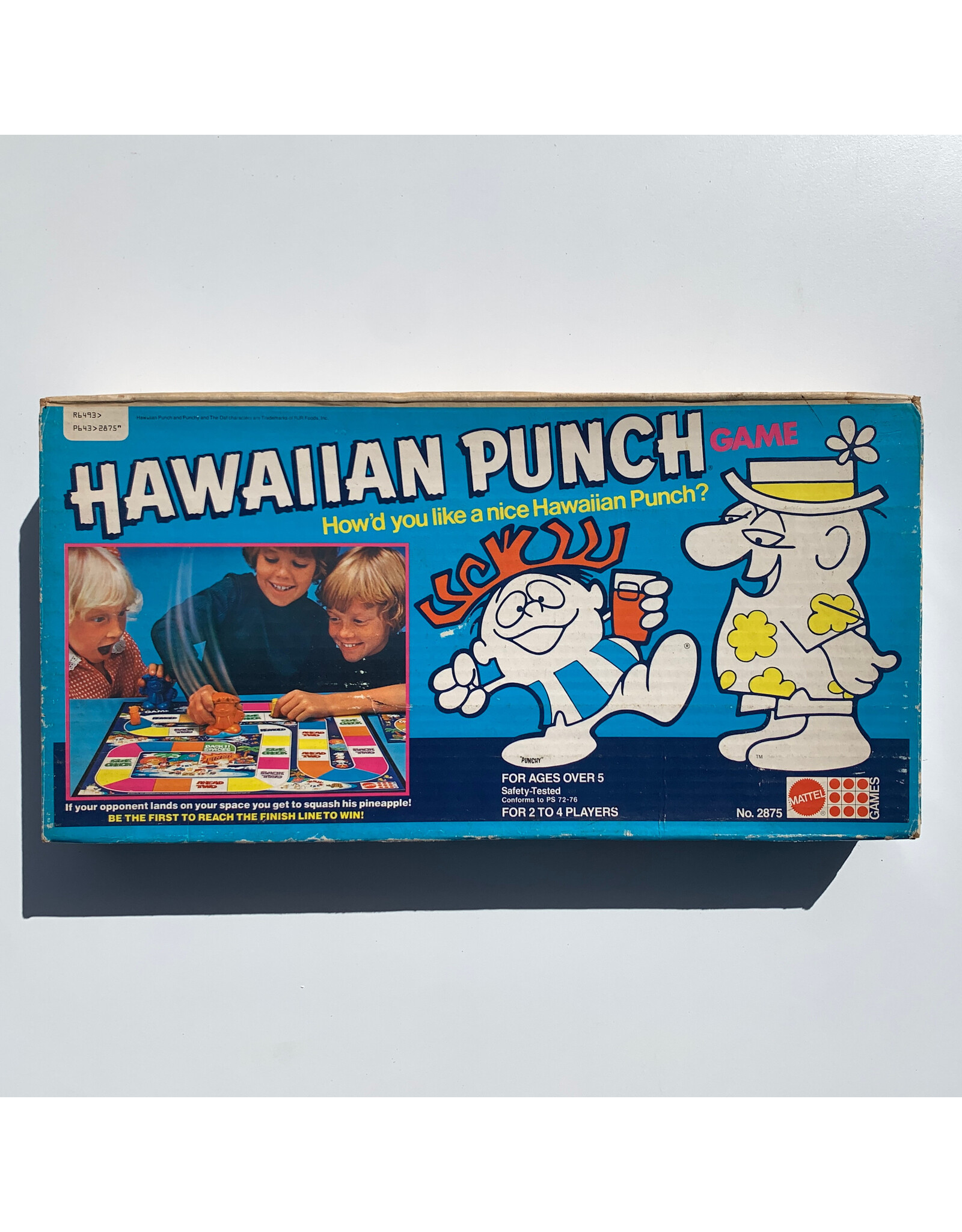 Mattel Hawaiian Punch Used Board Game (1978)