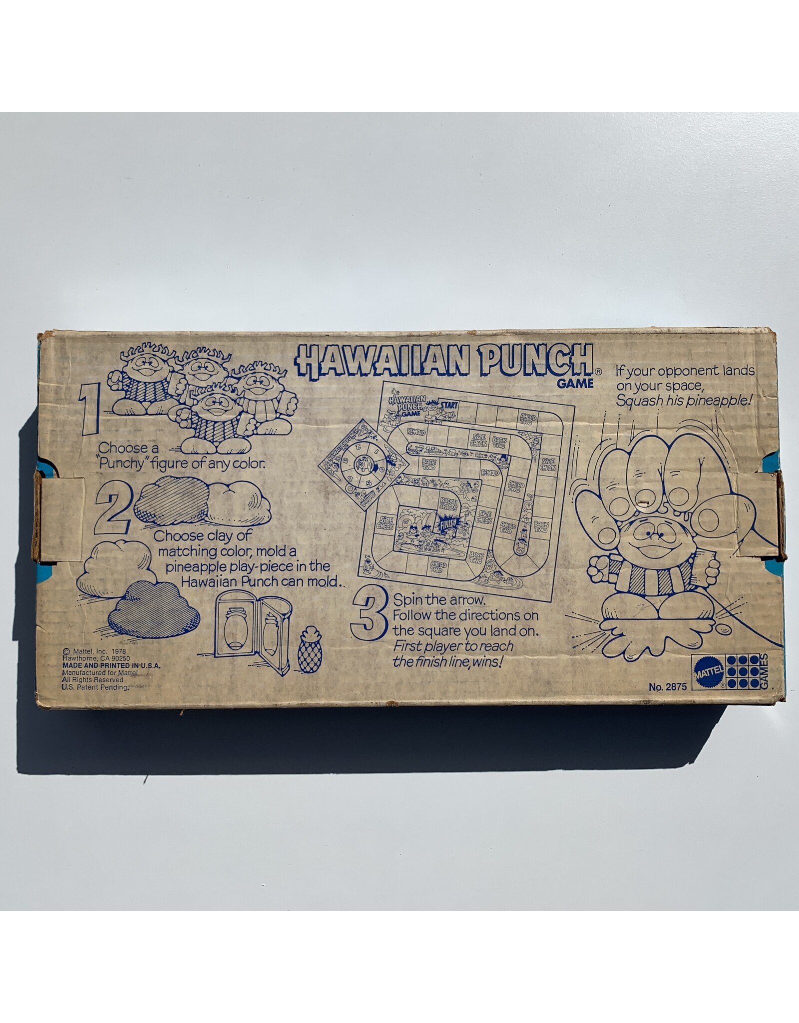 Mattel Hawaiian Punch Used Board Game (1978)