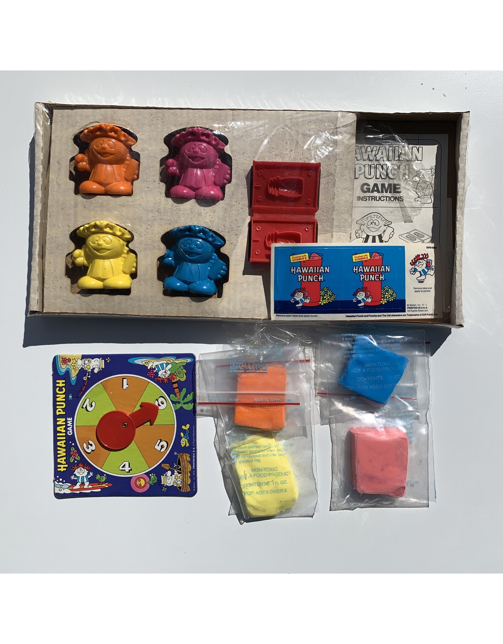 Mattel Hawaiian Punch Used Board Game (1978)