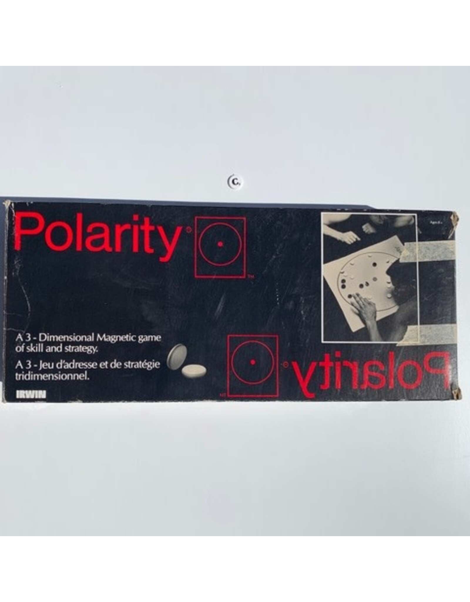 Irwin Polarity Used Board Game (1986) (C)