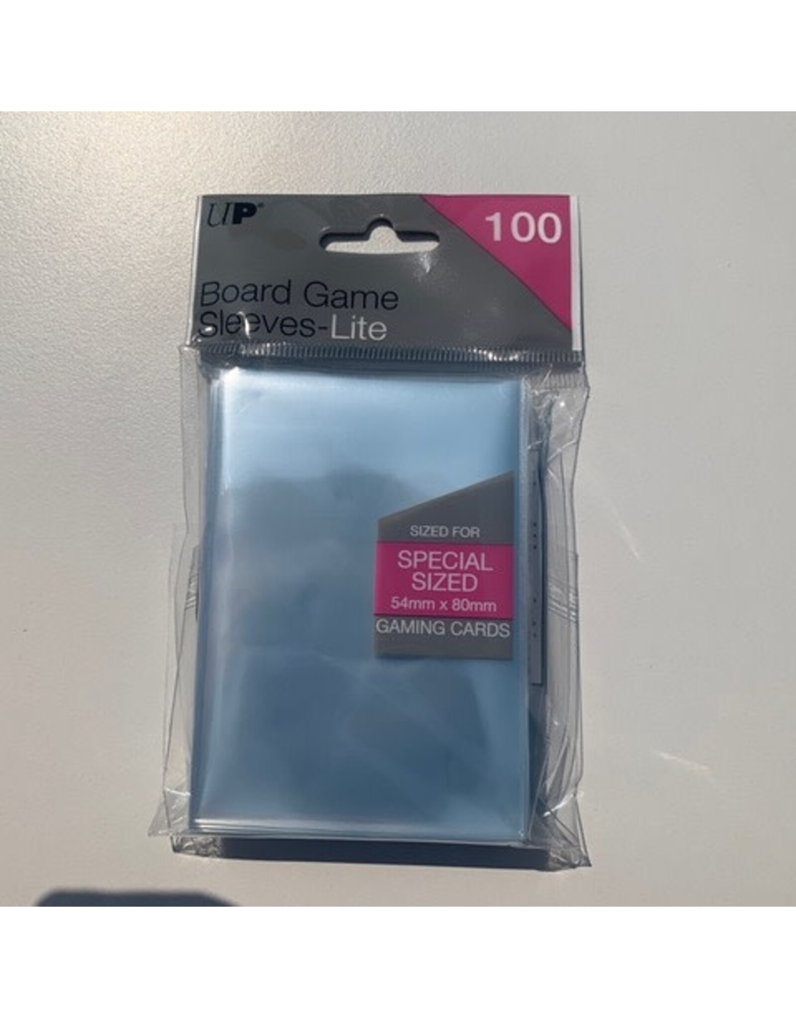 Ultra Pro Special Sized Lite Board Game Sleeves (100ct) for 54mm x 80mm Cards Ultra pro