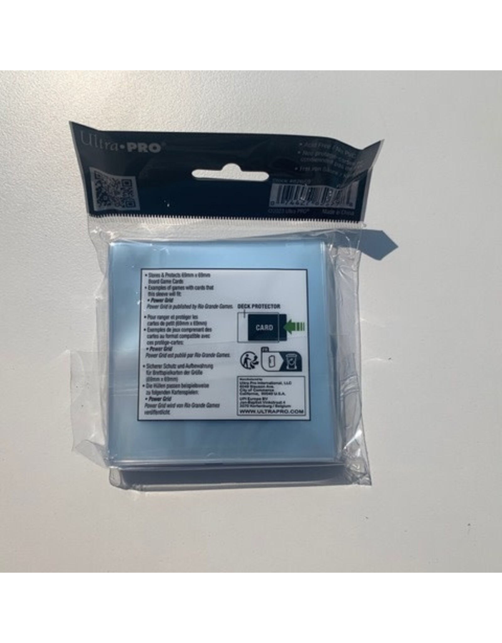 Ultra Pro Special Sized Board Game Sleeves (50ct) for 69mm x 69mm Cards Ultra Pro
