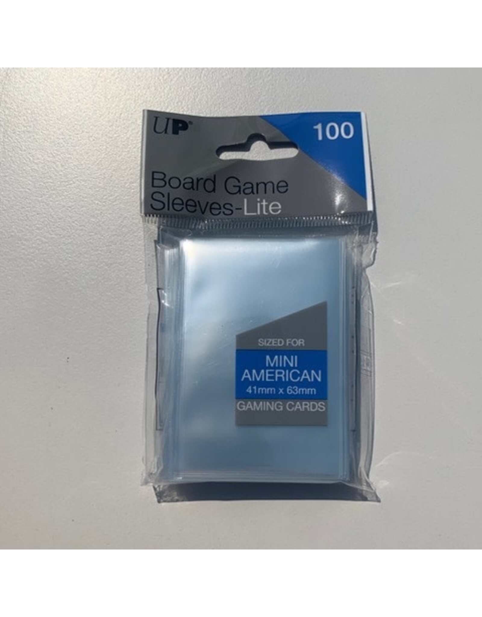 Ultra Pro Mini American Lite Board Game Sleeves (100ct) for 41mm x 63mm Cards Ultra pro