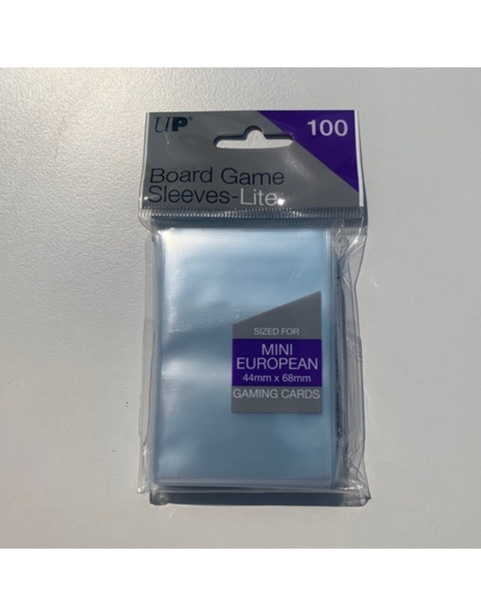 Ultra Pro Mini European Lite Board Game Sleeves (100ct) for 44mm x 68mm Cards Ultra Pro